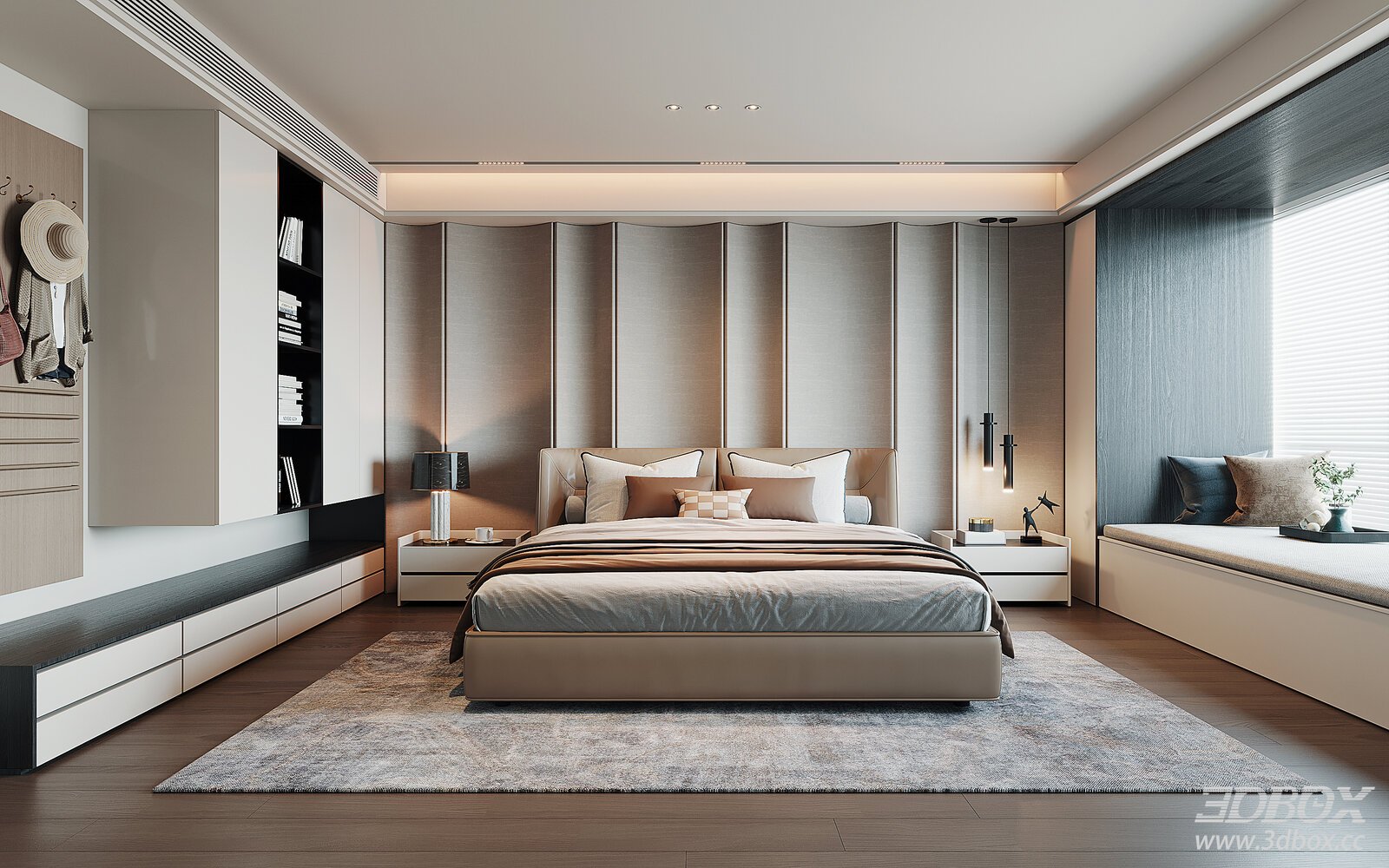 Modern Light Luxury Bedroom