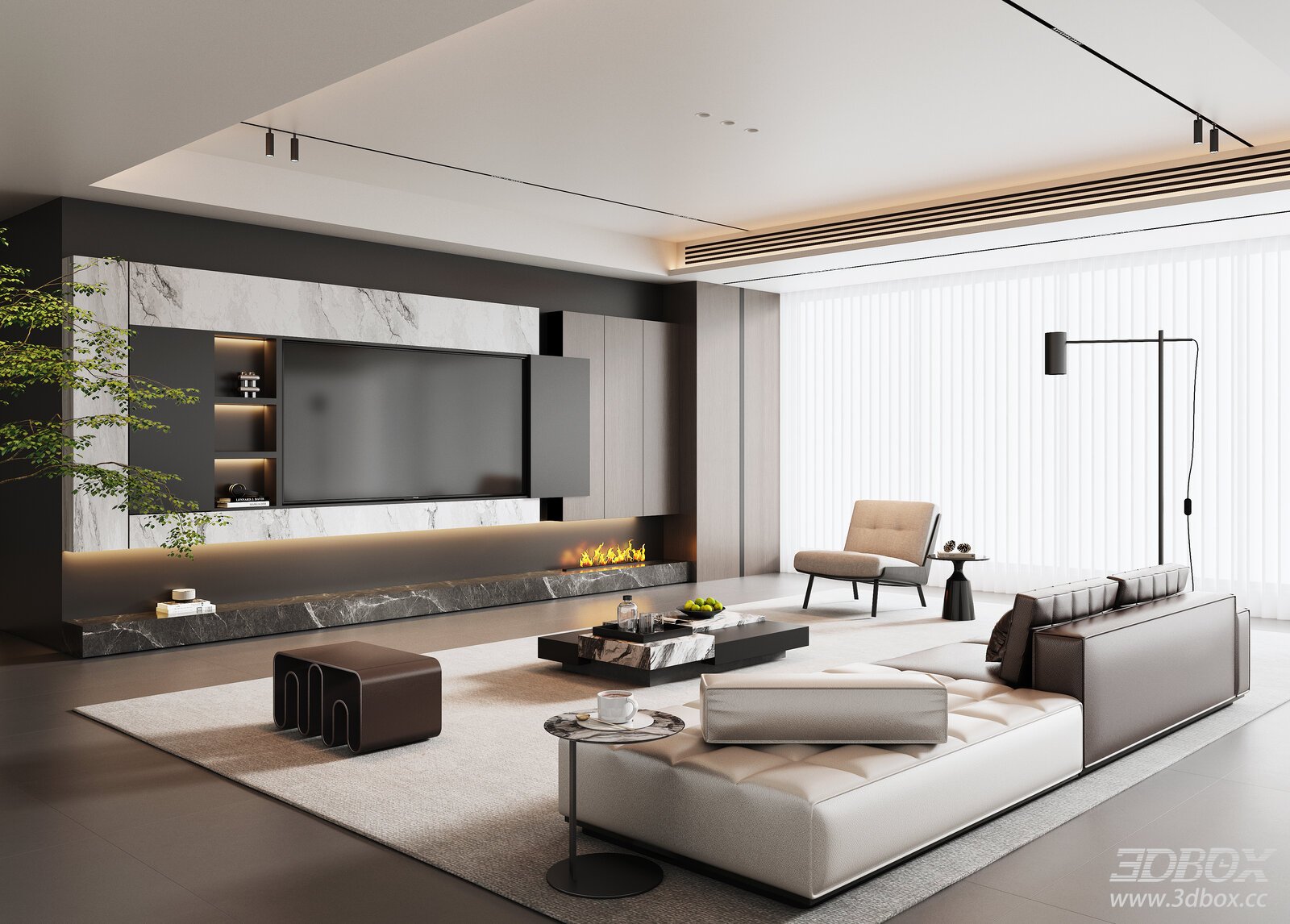 Modern Italian Living Room