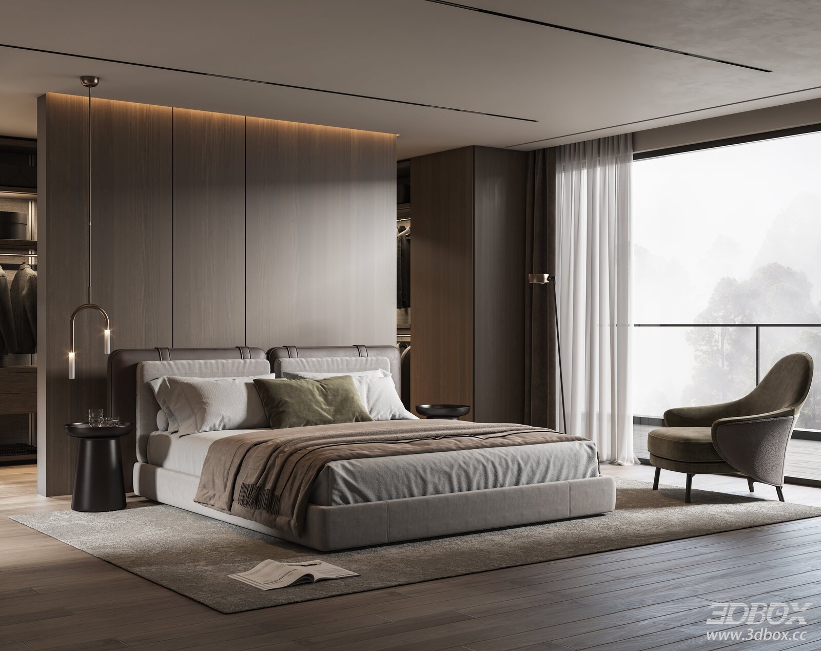 Minotti Modern Bedroom