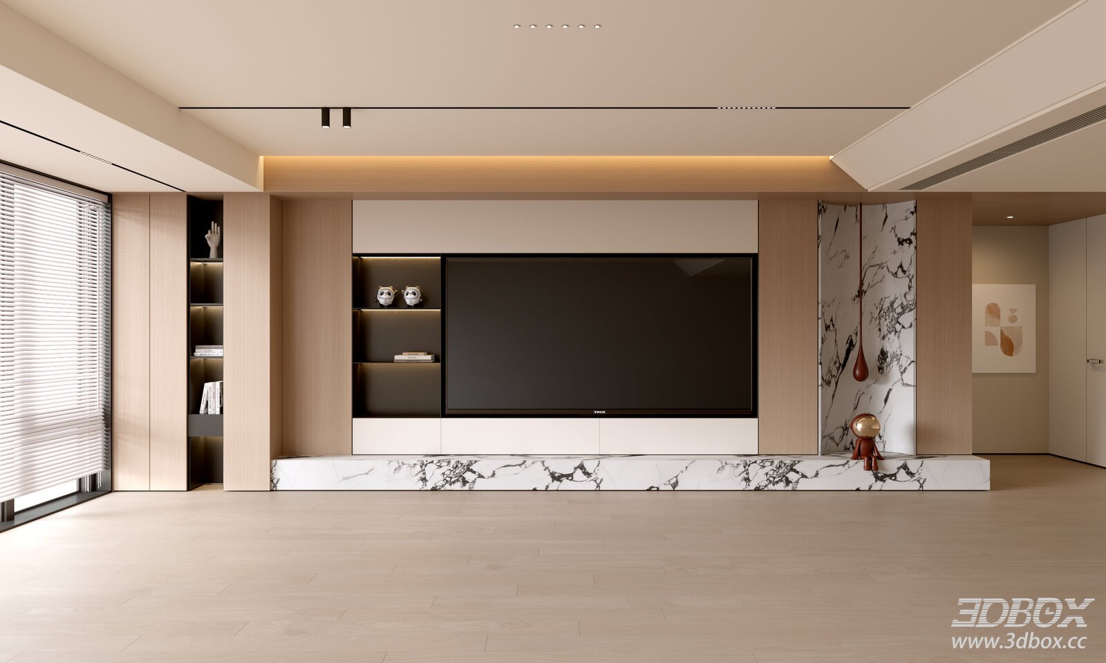 Modern Living Room Living Room TVBackground Wall Living Room Cream Style Background Wall