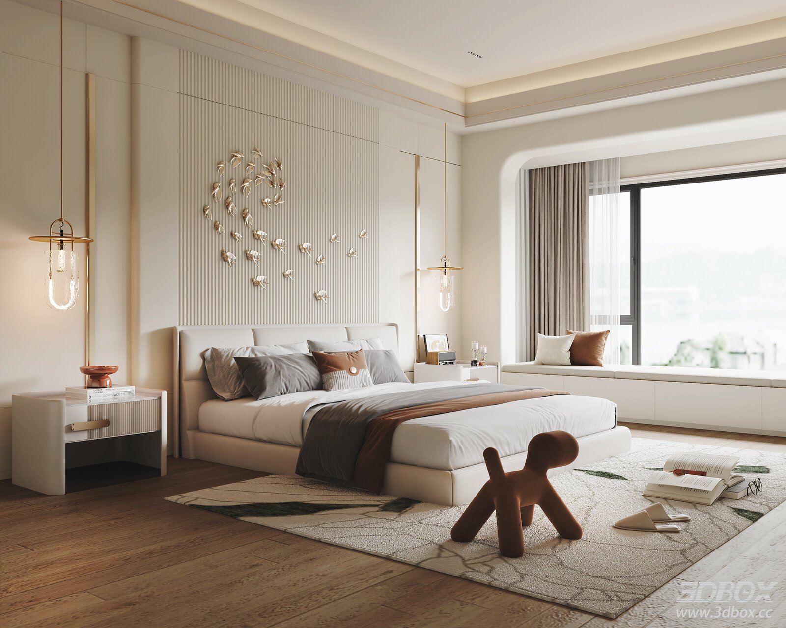 Modern Light Luxury Bedroom