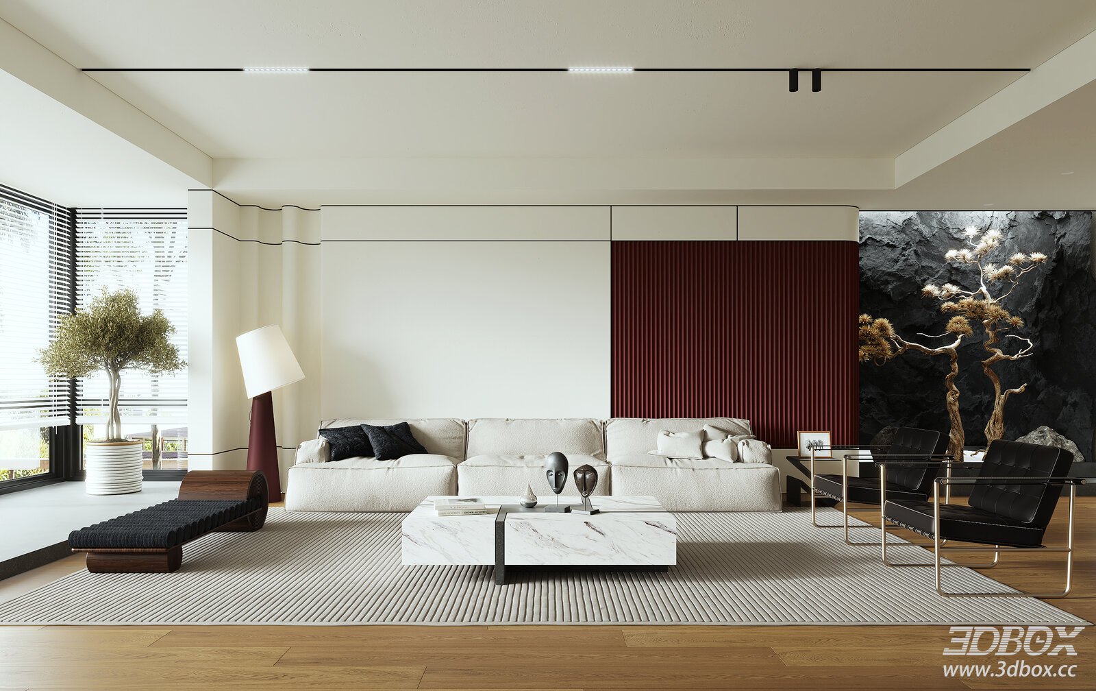 Modern Minimalist Living Room
