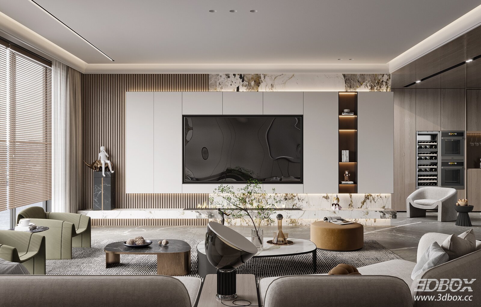 Poliform Modern Living Room