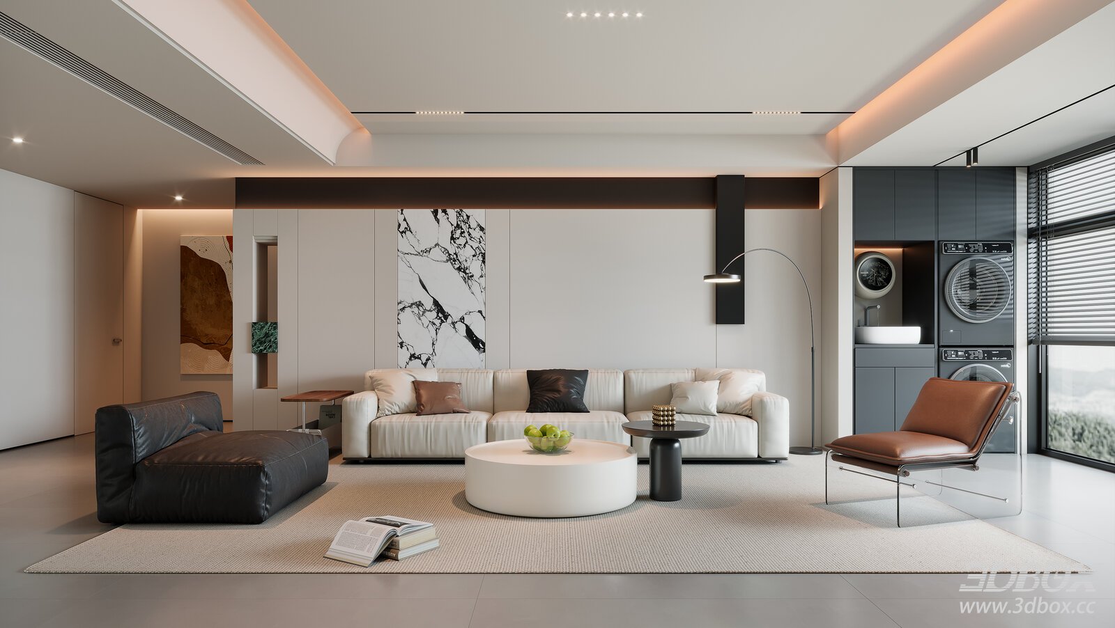 Modern Minimalist Living Room