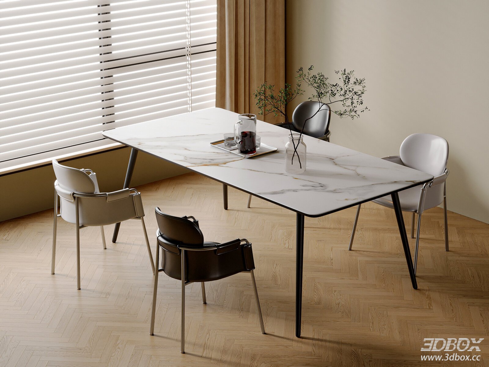 Modern Minimalist Dining Table Dining Chair Dining Table Dining Table Dining Table