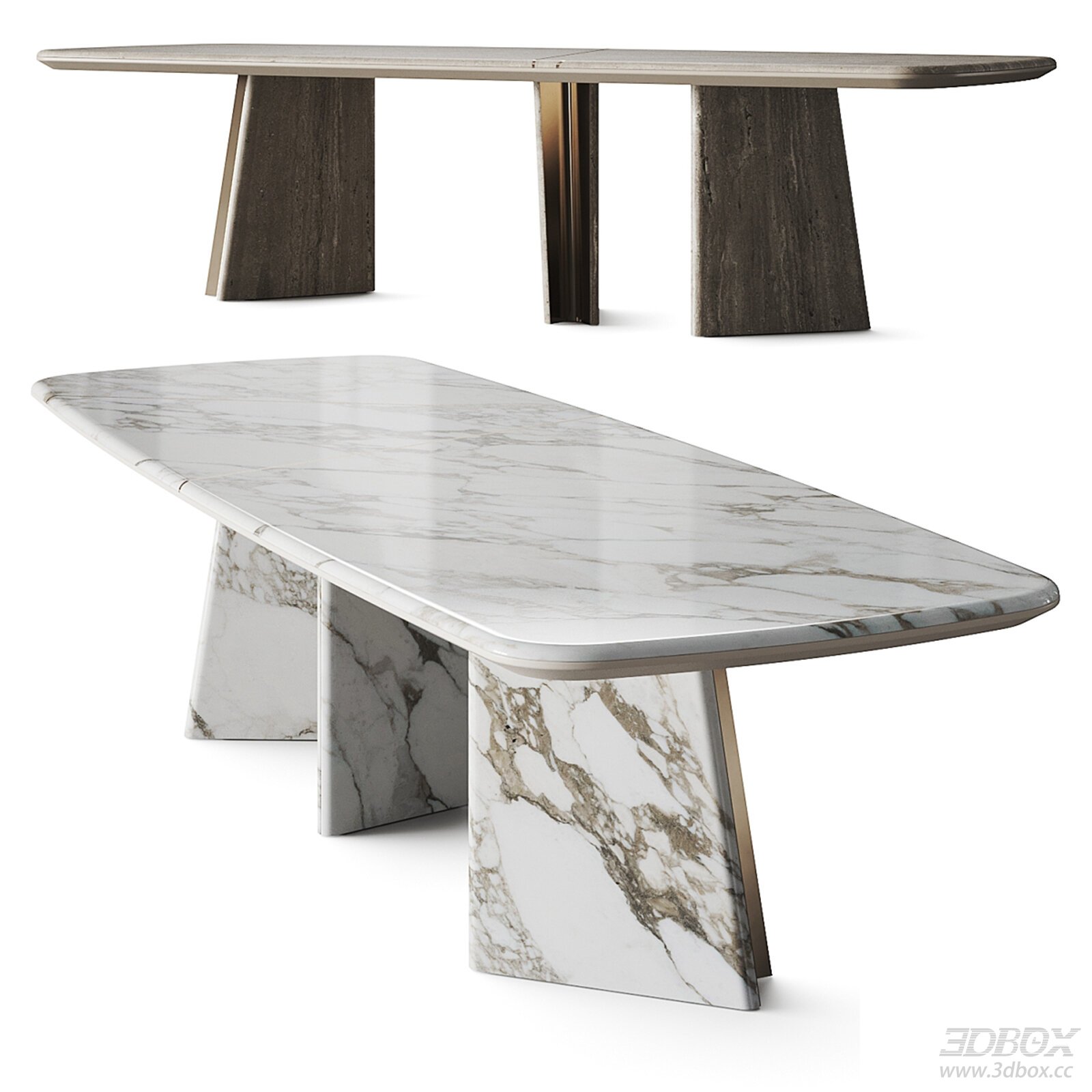 Longhi Mouth Modern Dining Table Dining Table