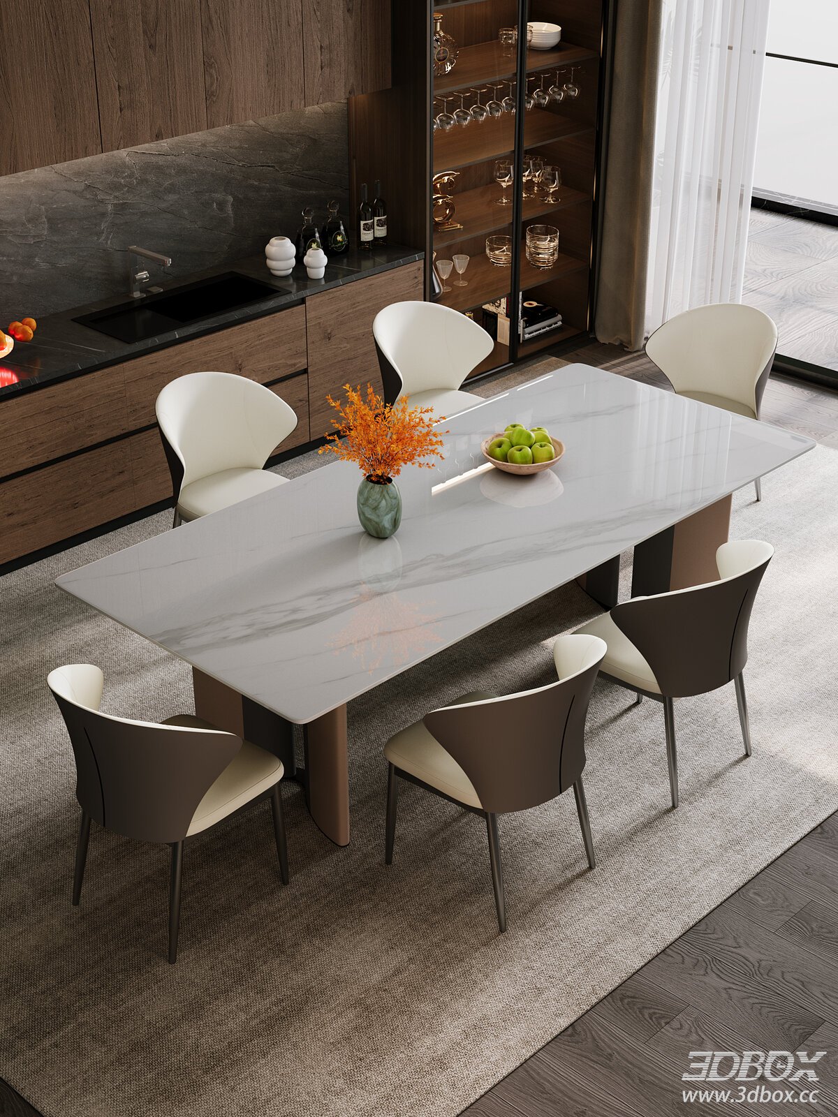 Modern Minimalist Dining Table Dining Table