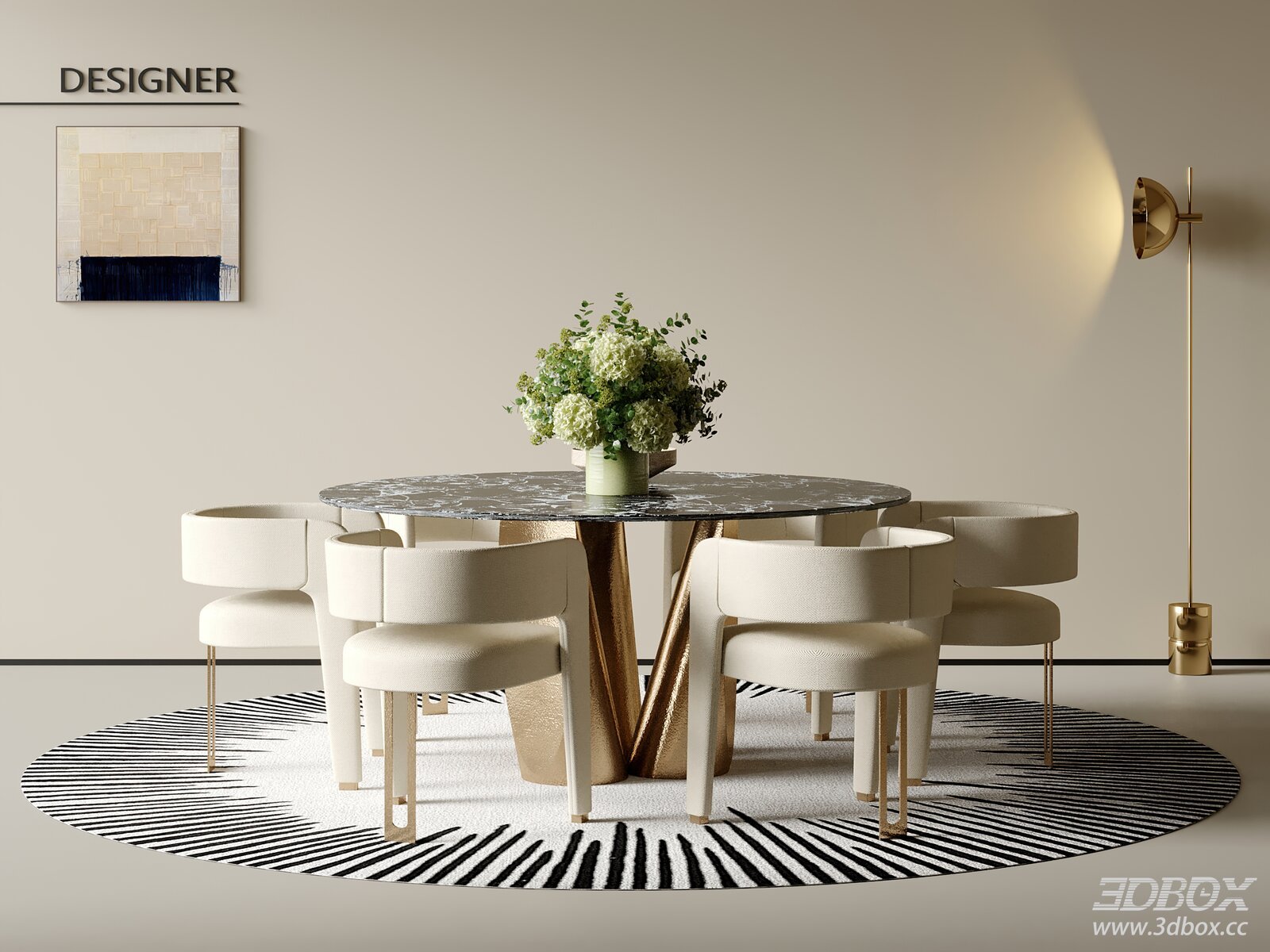 Modern Light Luxury Dining Table