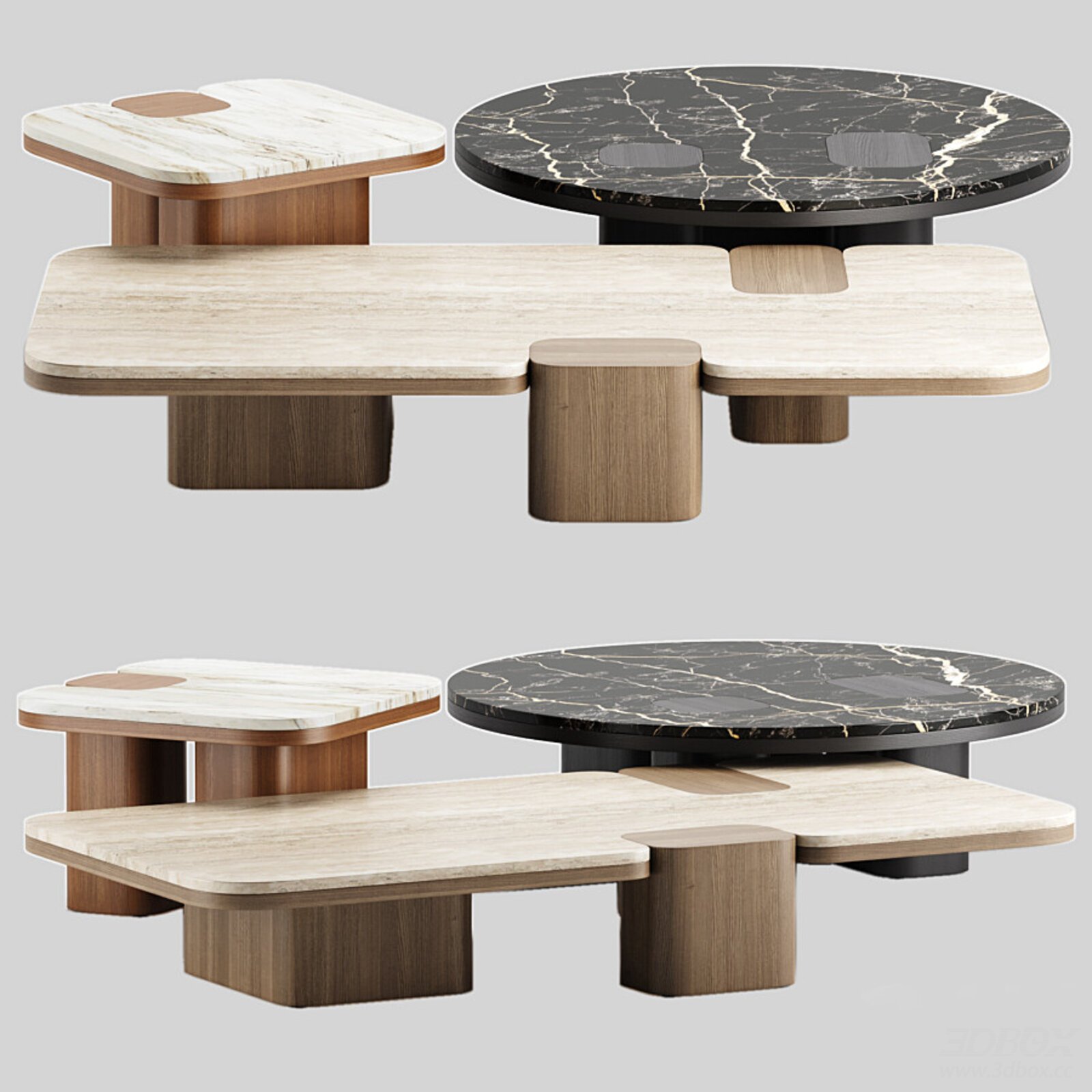 MISSANA Modern Coffee Table
