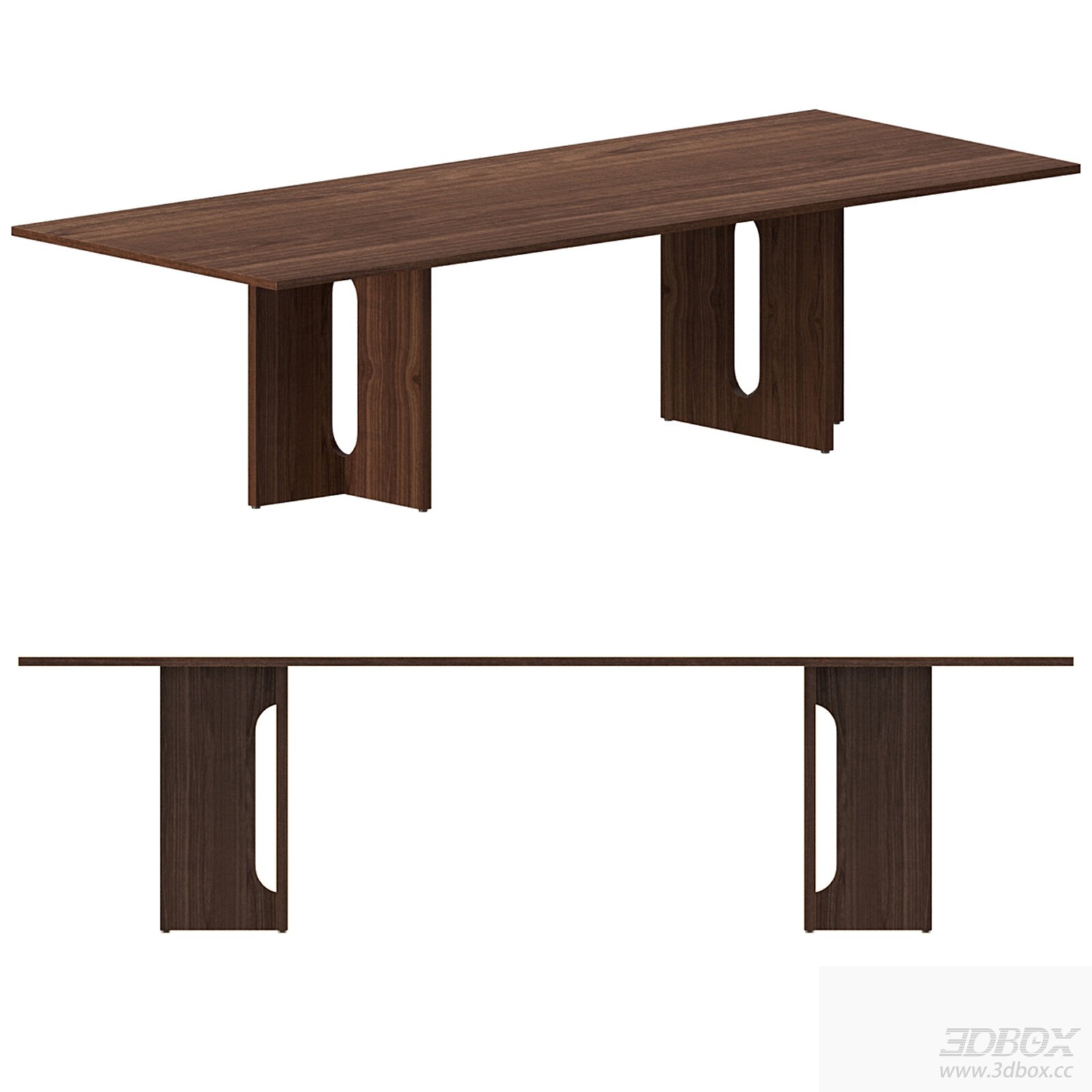 Rectangular Modern Dining Table