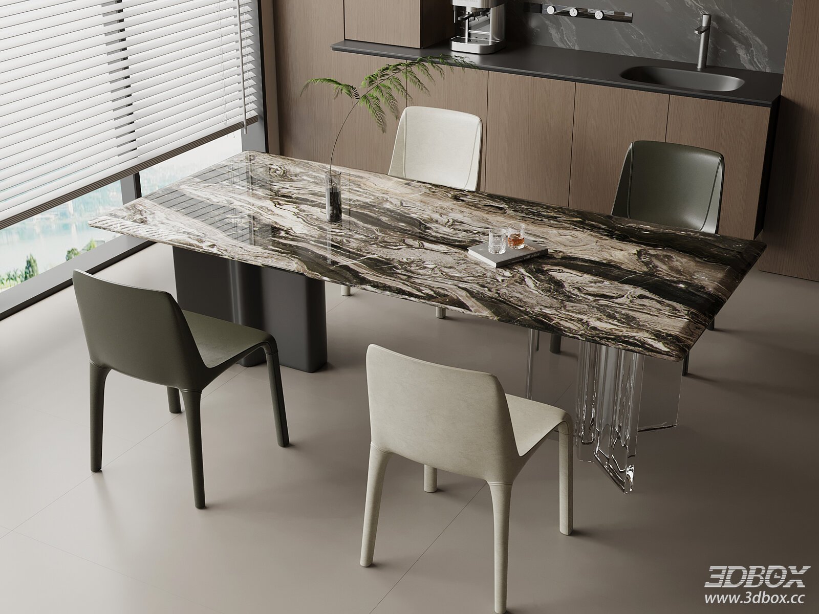 Modern Italian Dining Table
