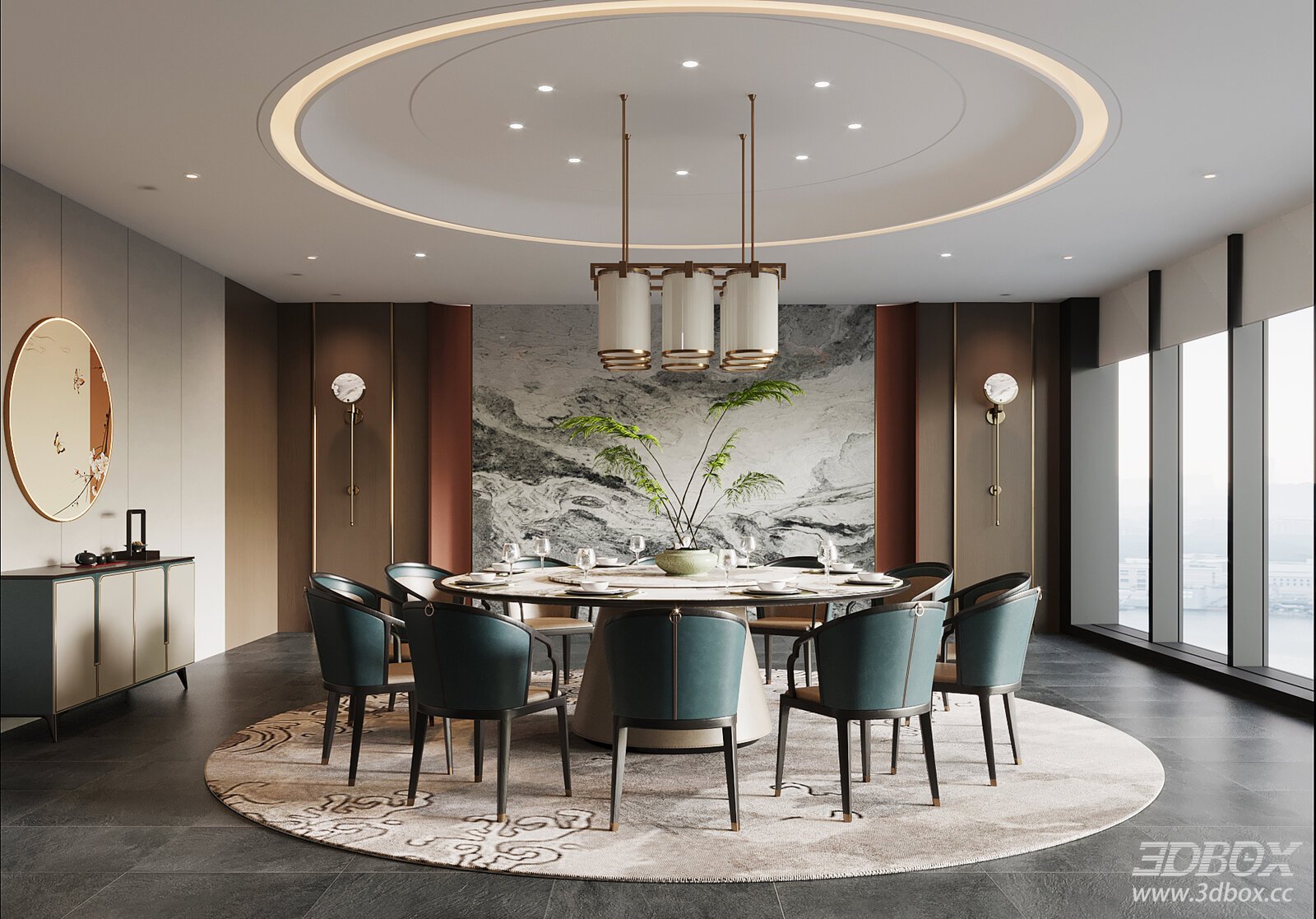 New Chinese Dining Table