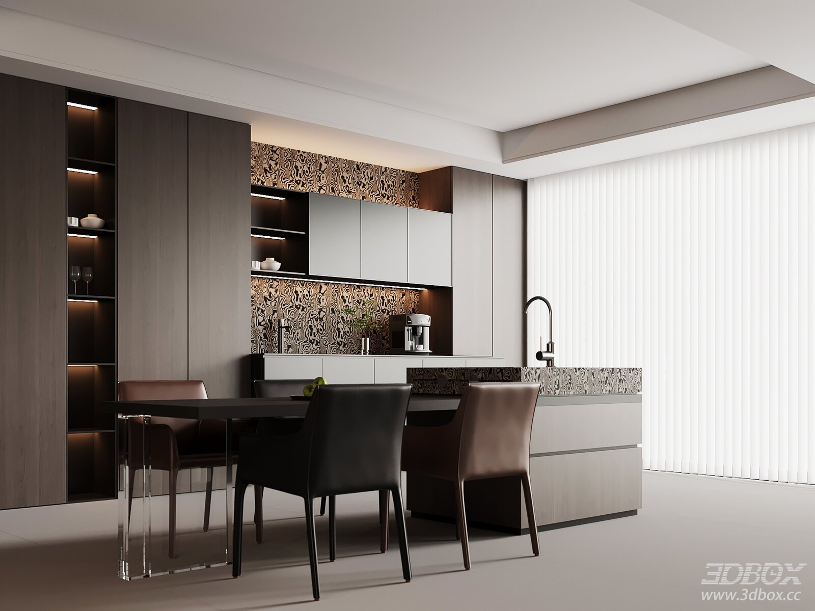 Modern Italian Dining Room