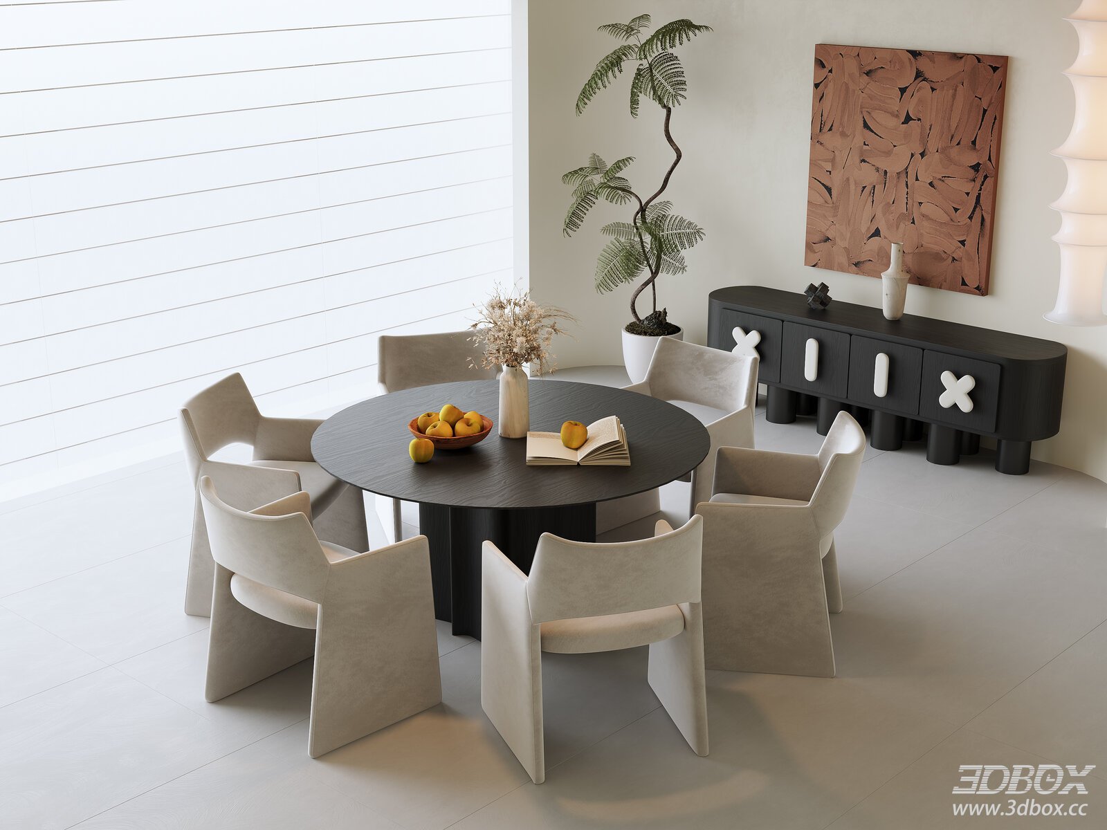 Modern Dining Room Minimalist Dining Room Dining Table Chandelier