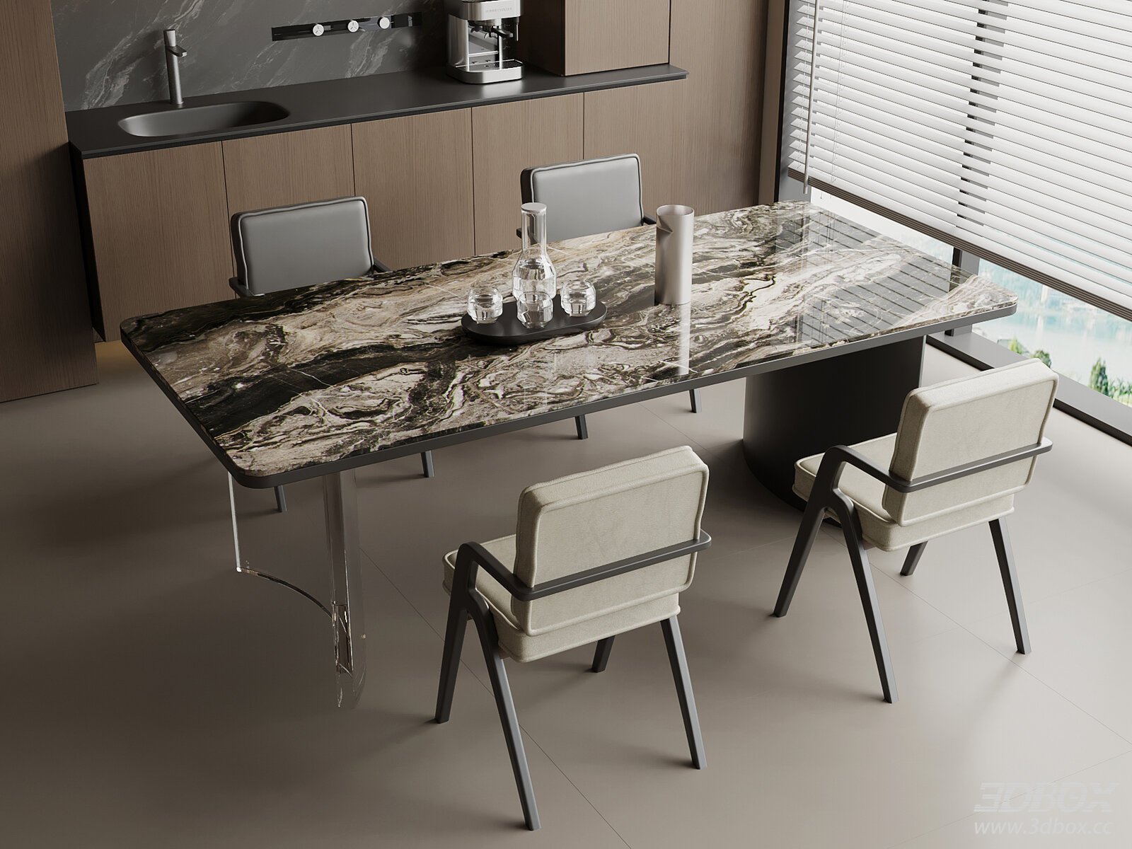 Modern Italian Dining Table
