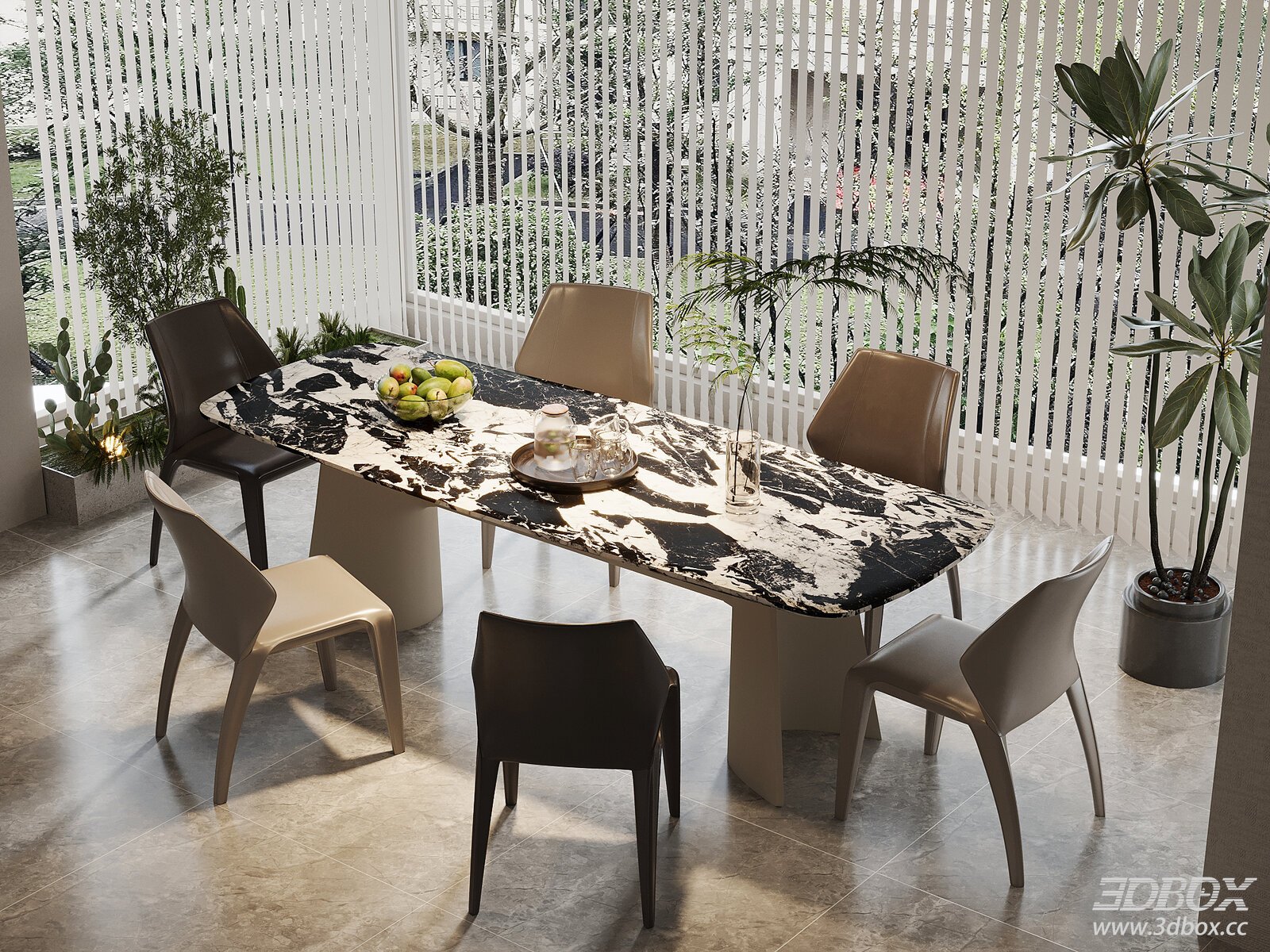 Modern Minimalist Dining Table