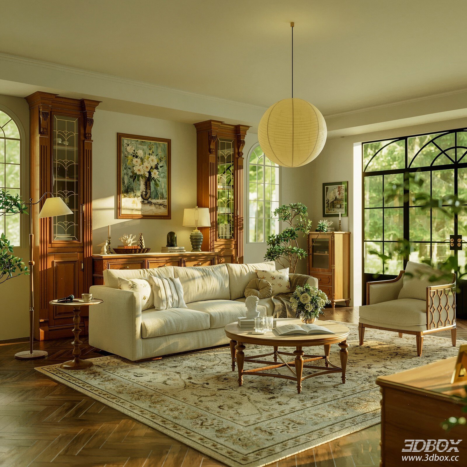 Vintage Living Room