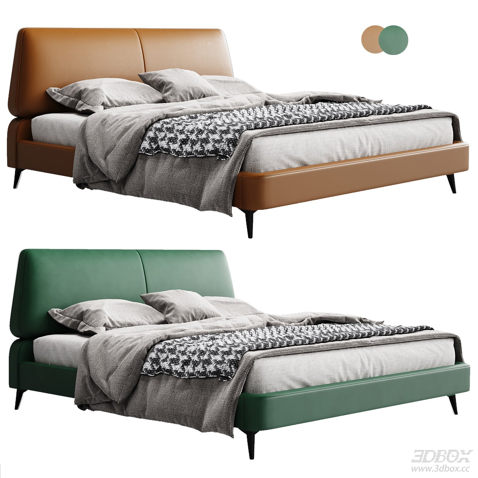 Modern Double Bed