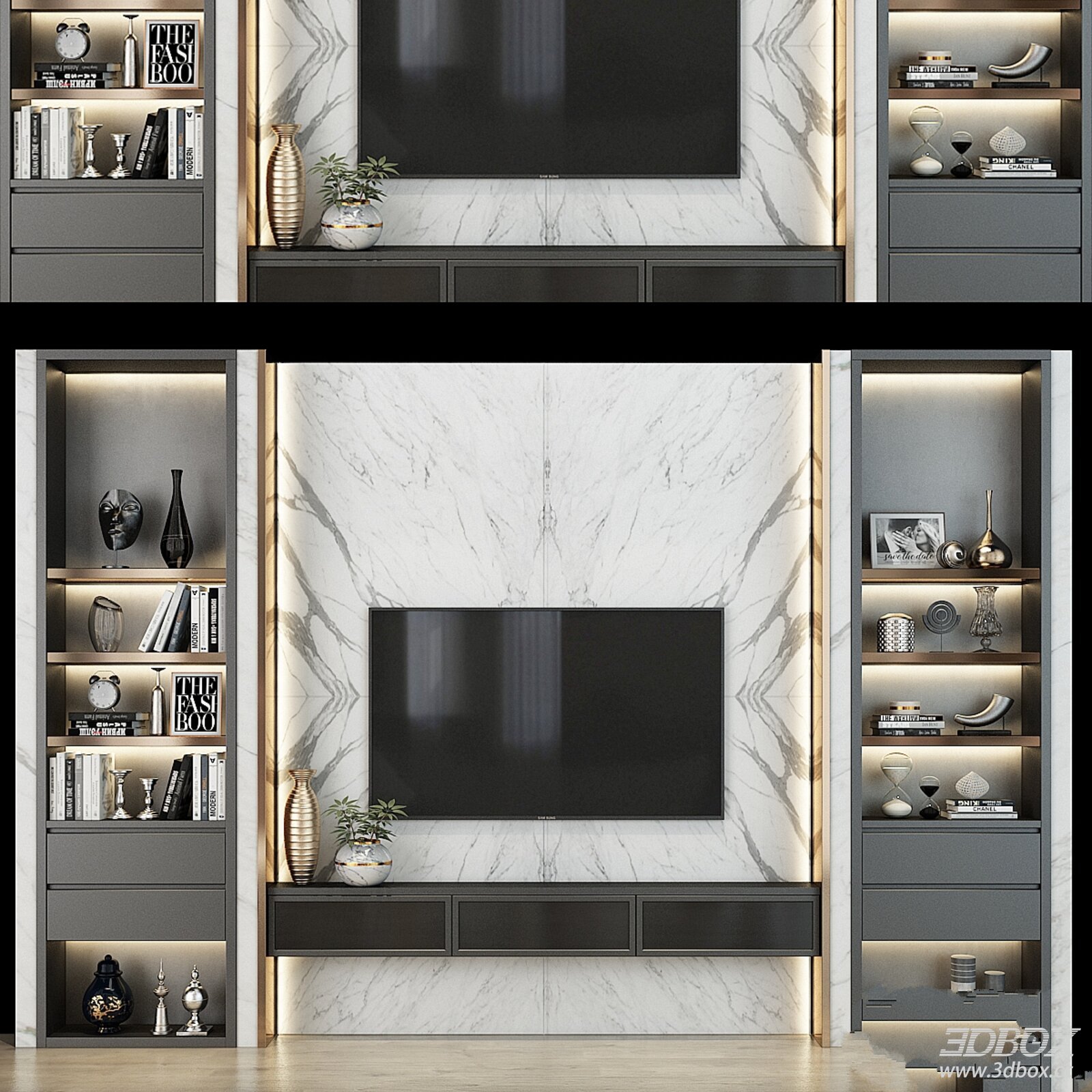 TV Wall Set