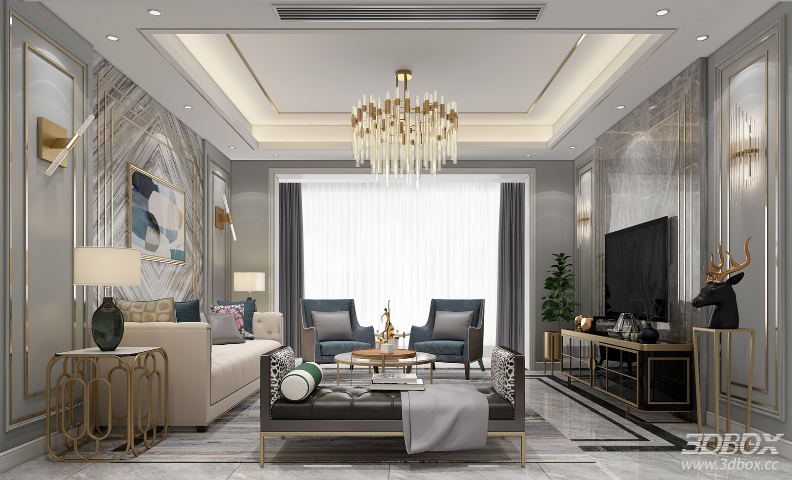 Modern Light Luxury Dining Room