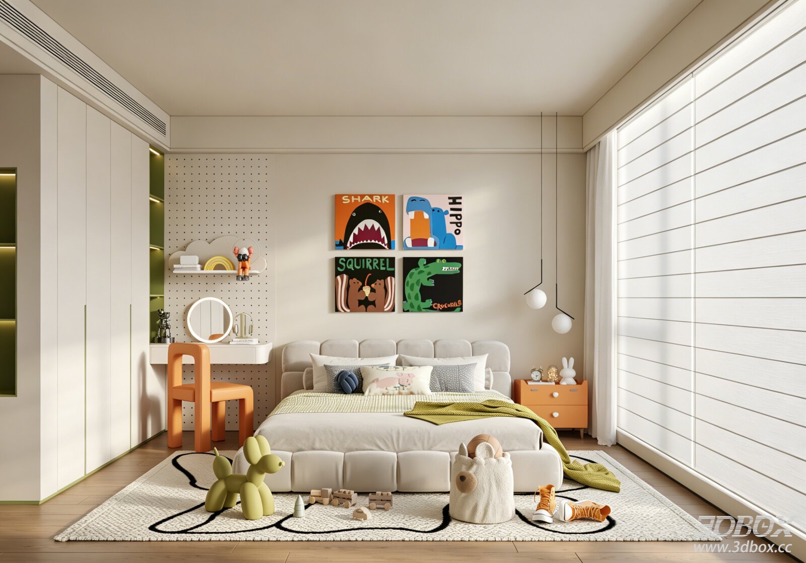 Dopamine Style Kids Bedroom