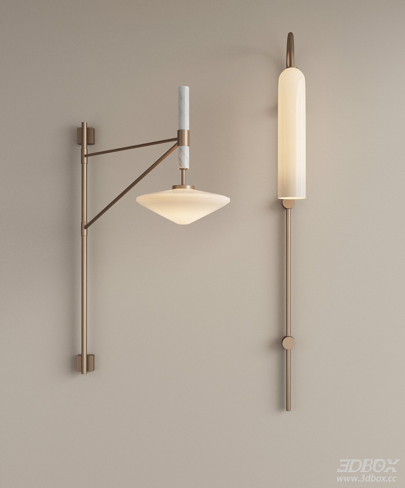 Modern Living Room Study Light Luxury