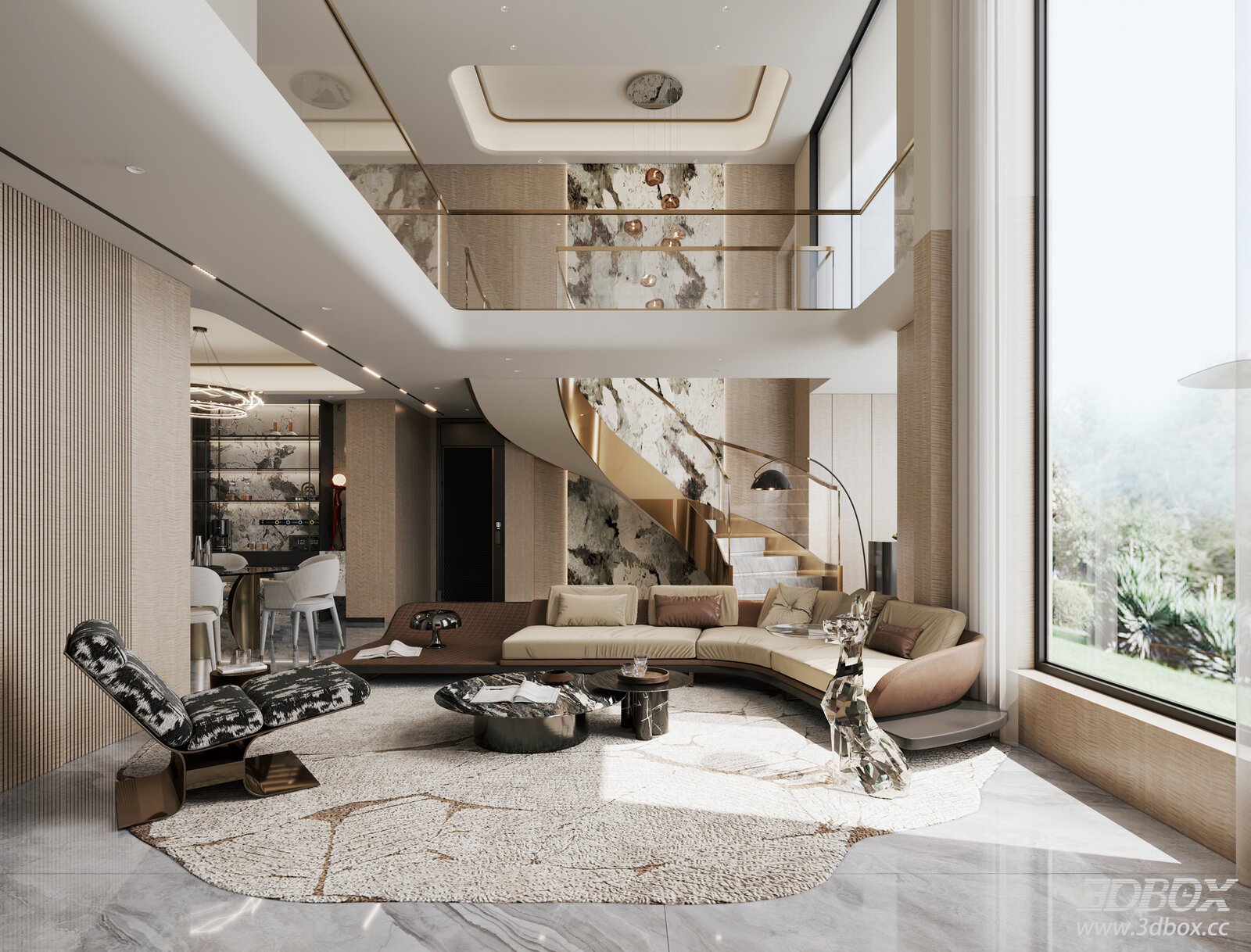 Light Luxury Dining Room Villa Dining Room Open Plan Modern Light Luxury Dining Room Dining Room
