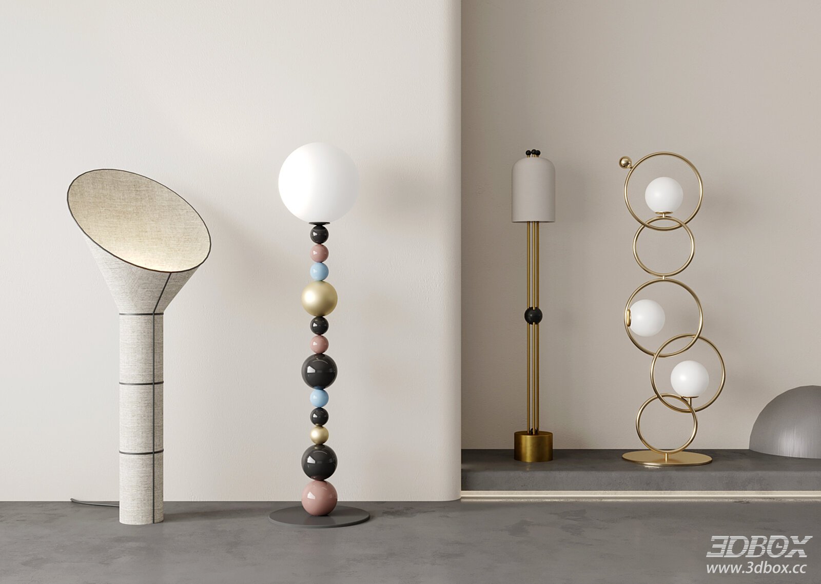 French Cream Style Floor Lamp Metal Floor Lamp Floor Lamp