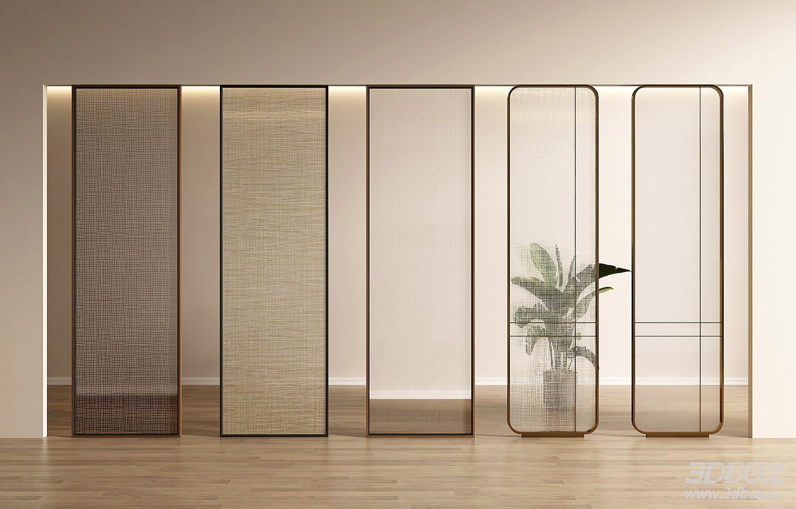 Modern Partition Glass Partition