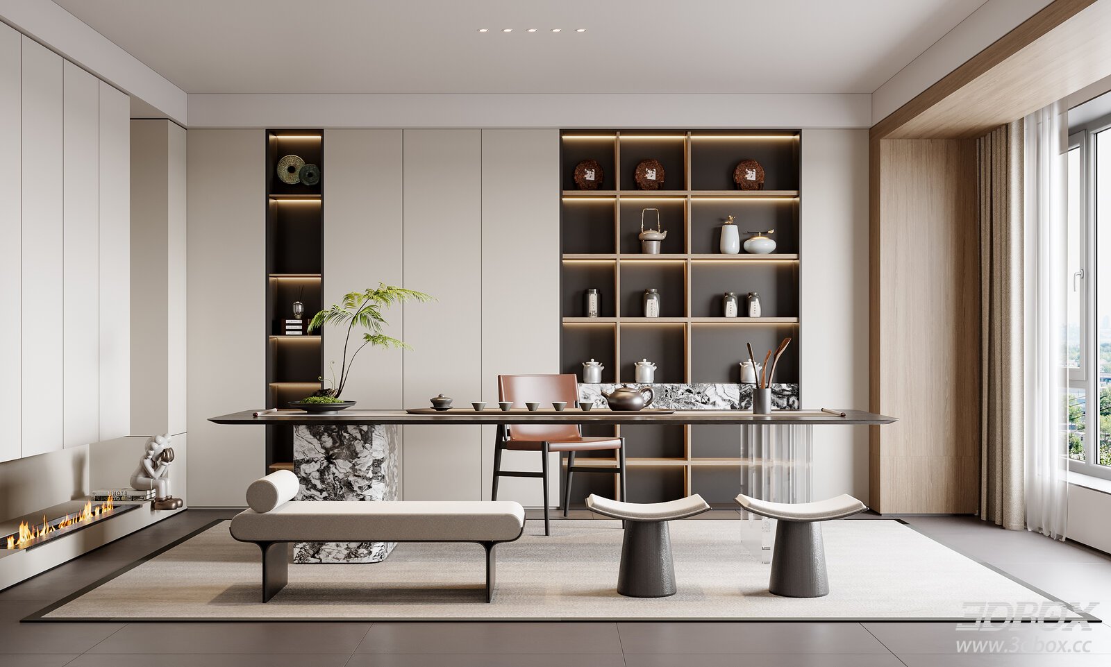 Modern Tea Room