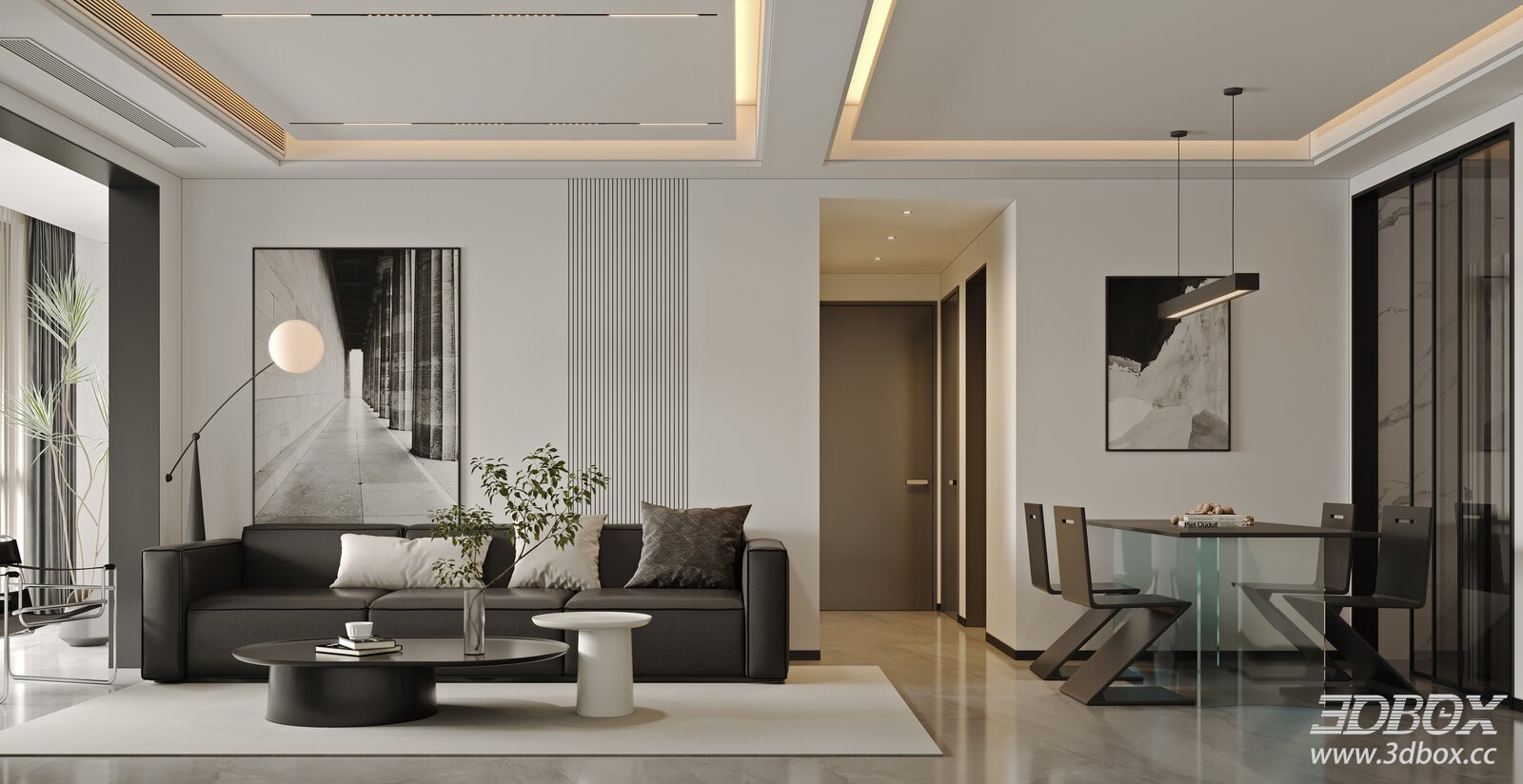 Modern Living Dining Room