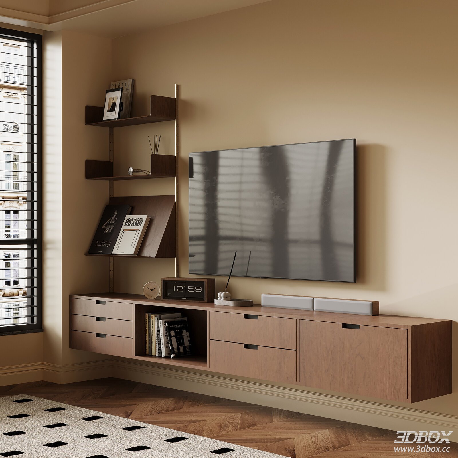 Vintage TV Cabinet TV Cabinet