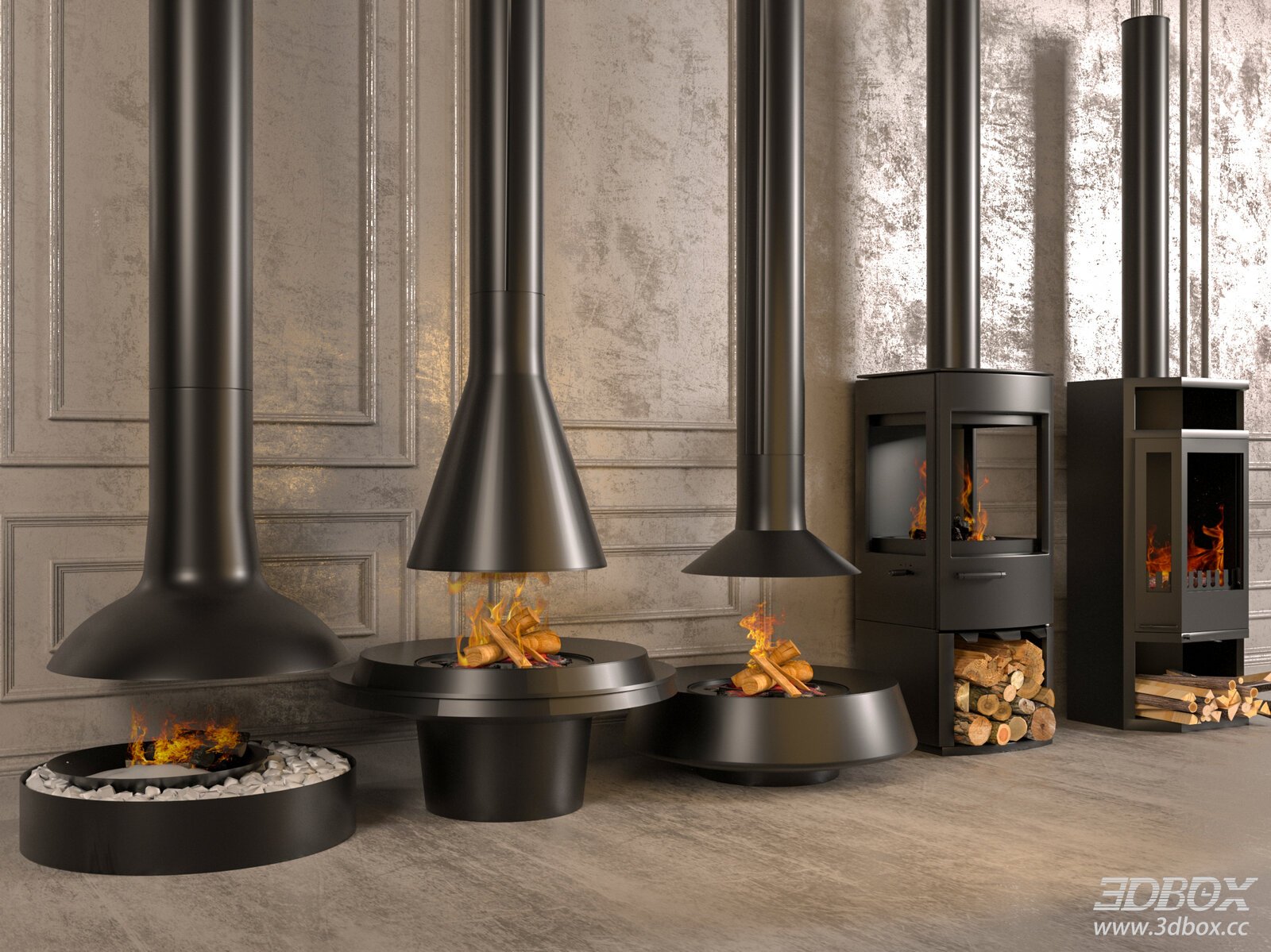 Modern Fireplace