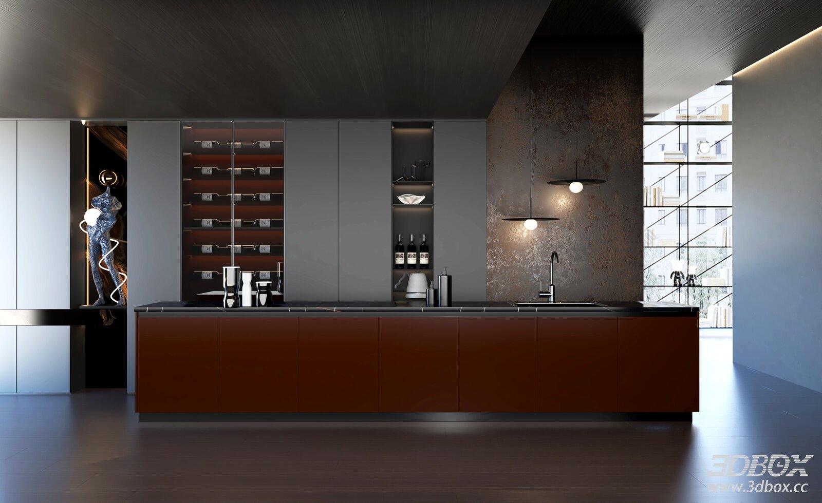 Poliform Modern Italian Home Kitchen