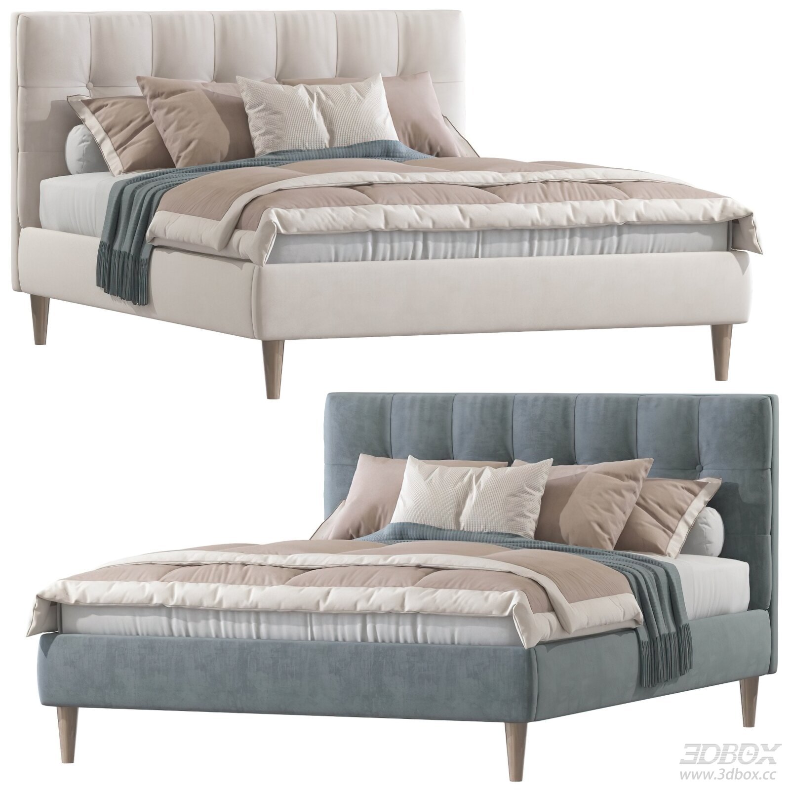 Modern Double Bed