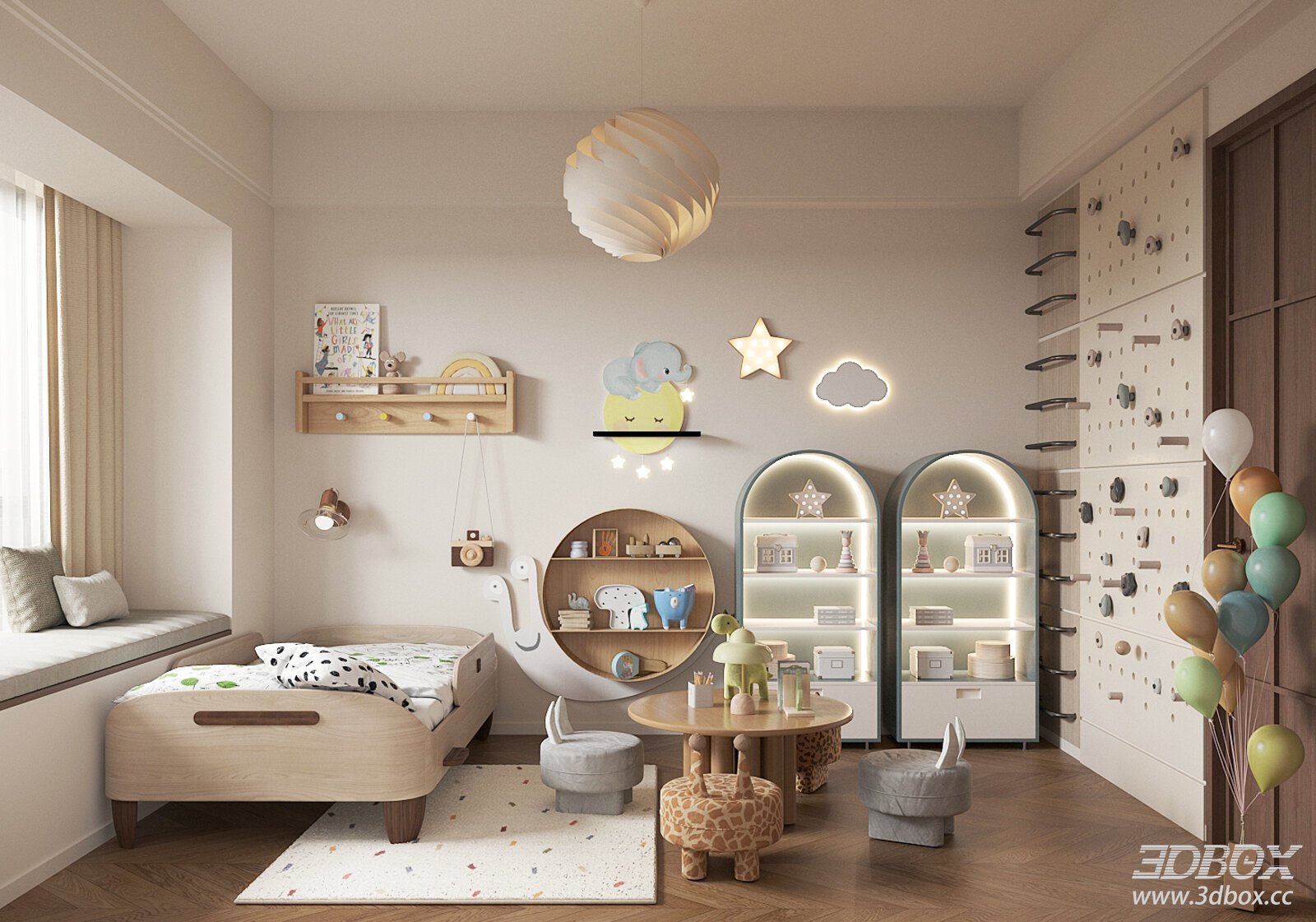 Modern Kids Room Entertainment Storage Cabinet Storage Cabinet