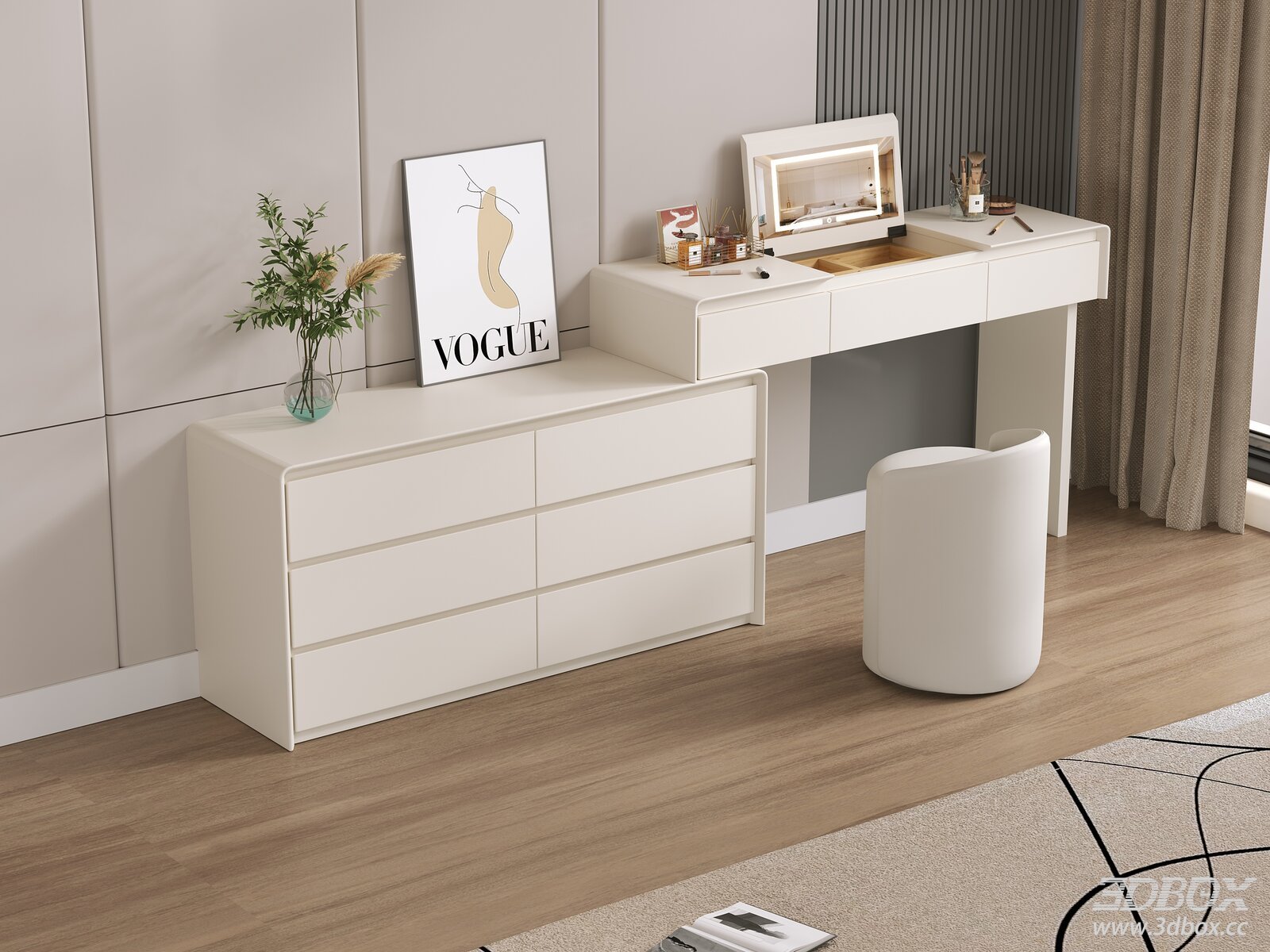Modern Bedroom Dressing Table Lamp