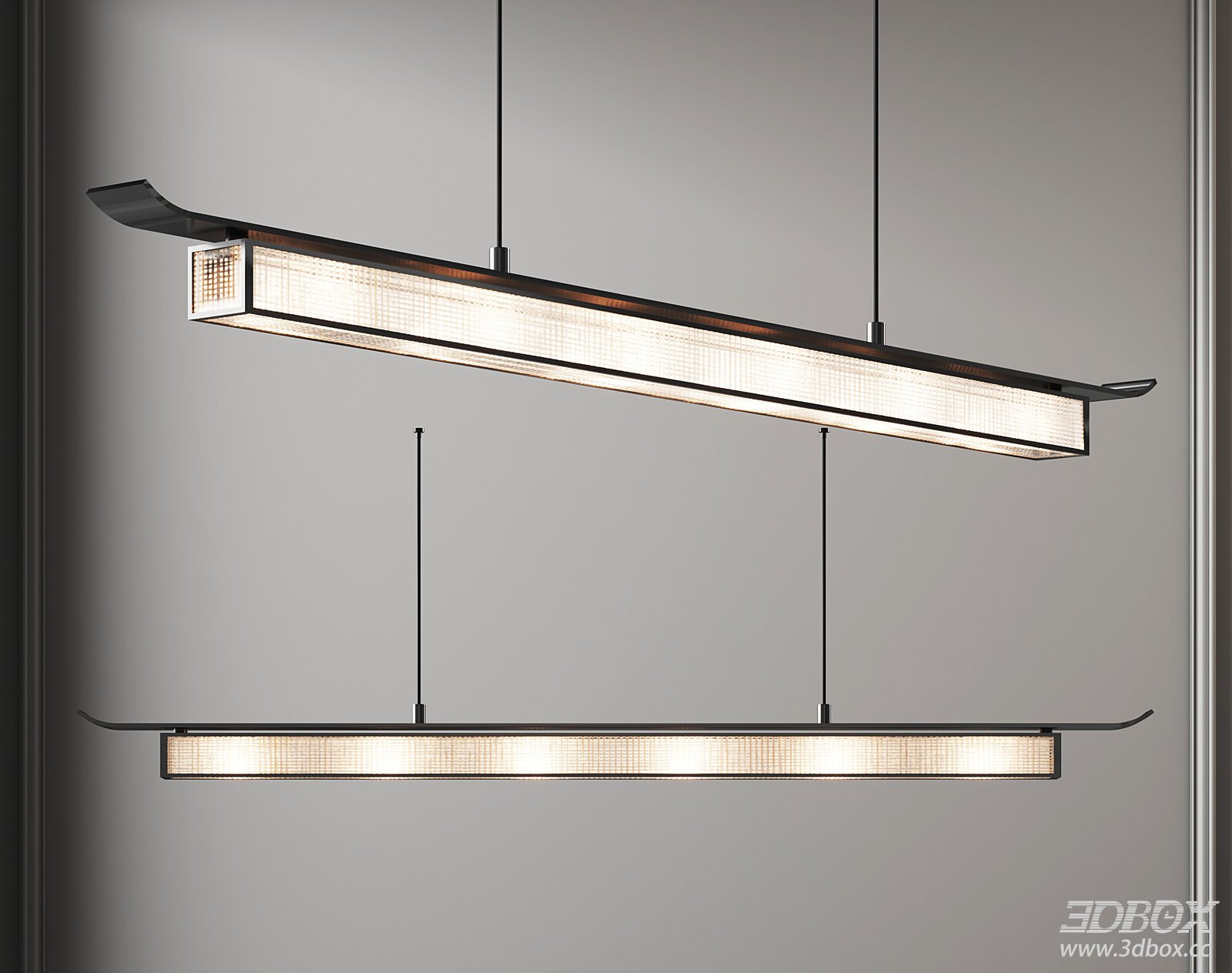 New Chinese Chandelier Glass