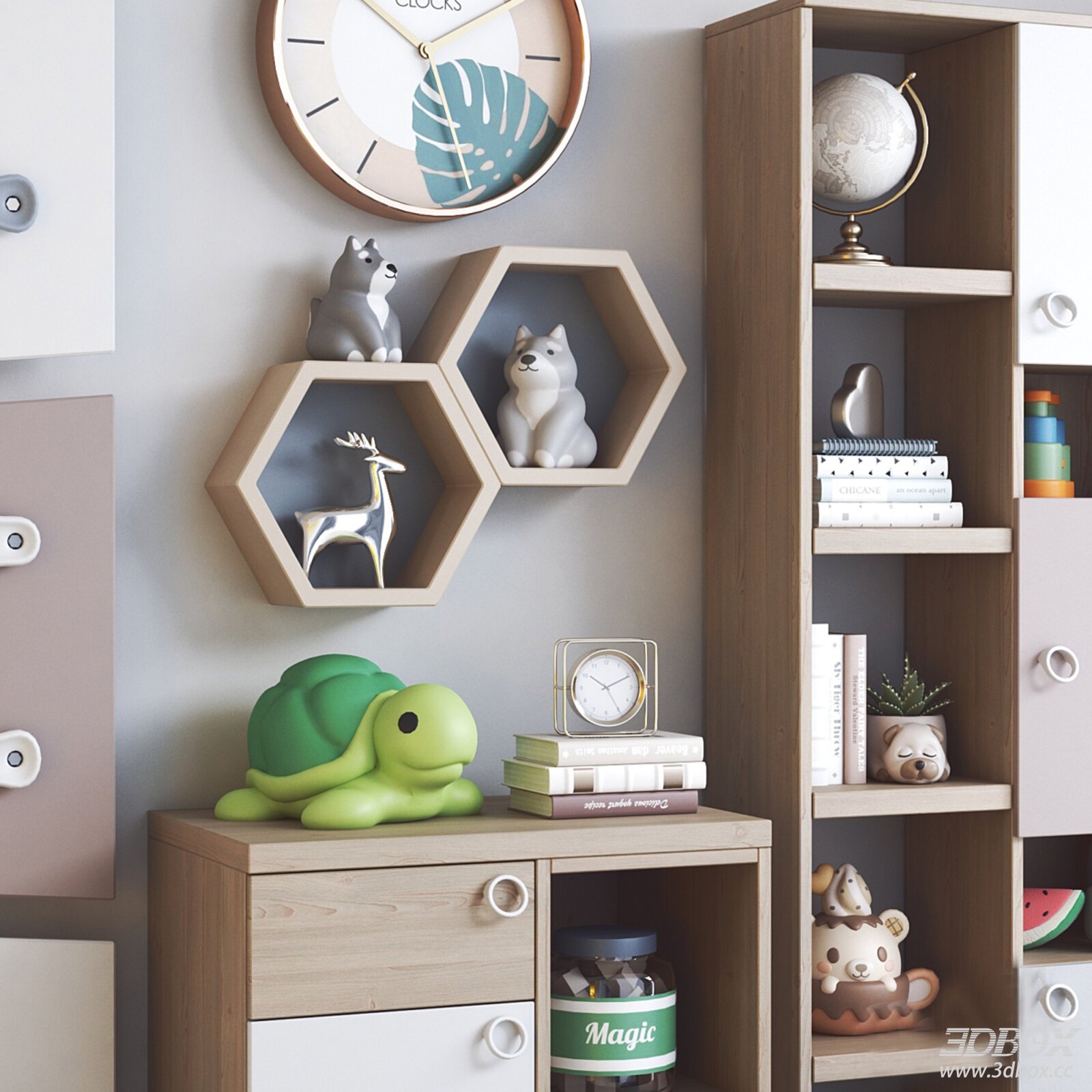 Modern Set Solid Wood