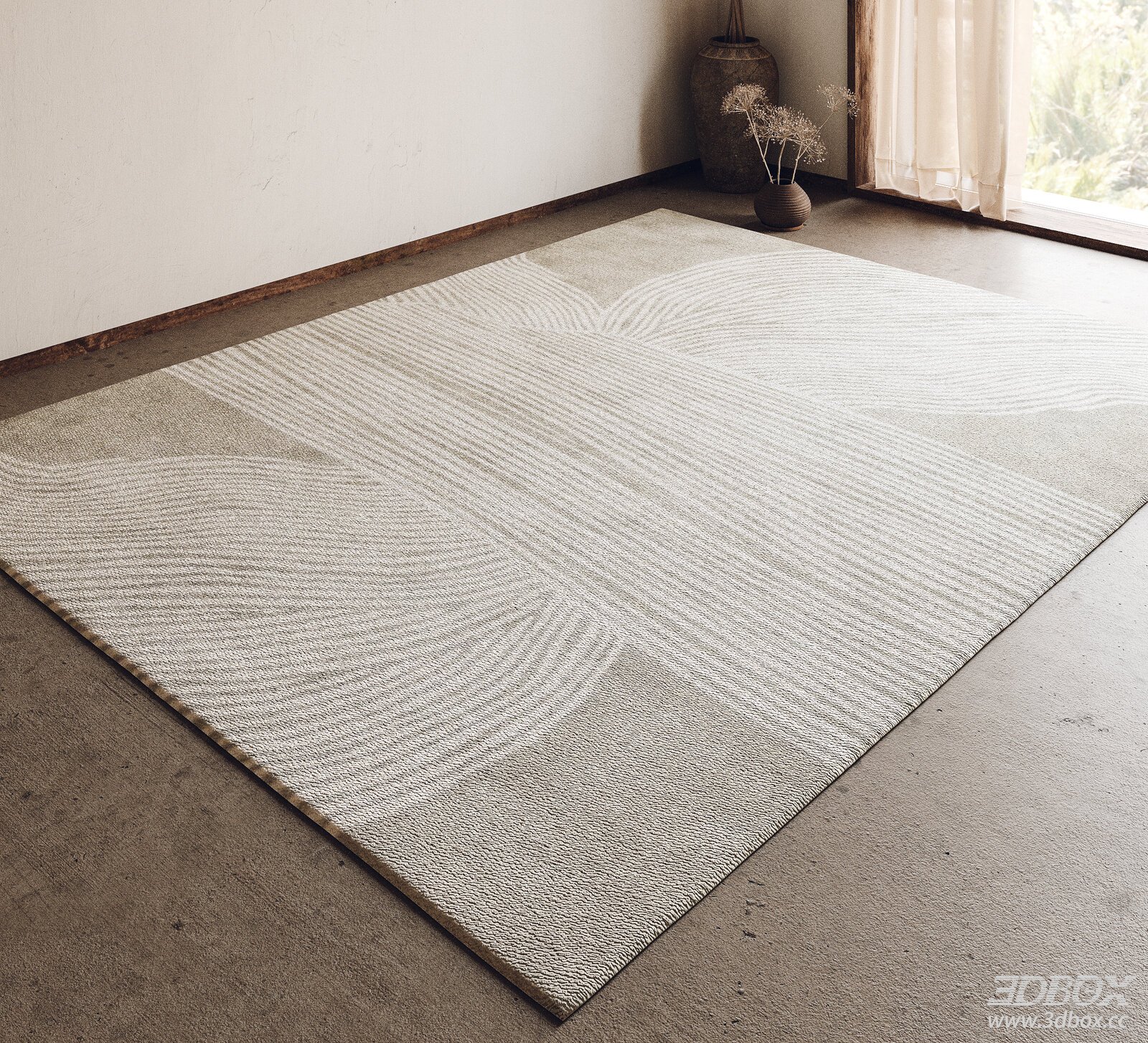 Modern Rug Fabric Rug