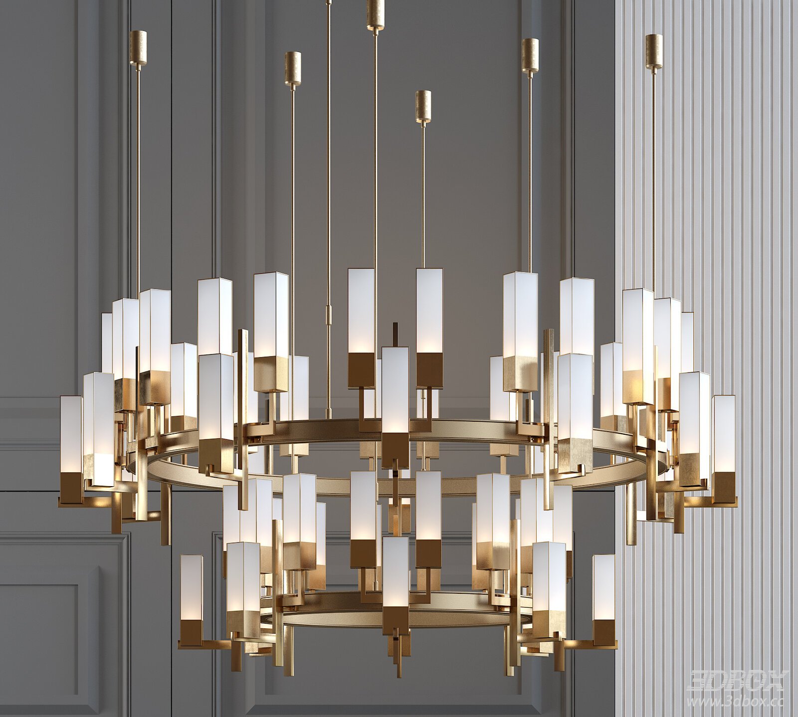 New Chinese Chandelier Metal
