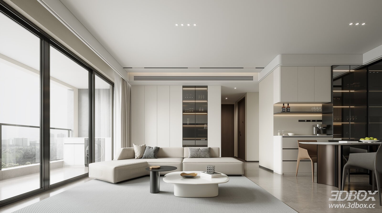 Modern Living Dining Room