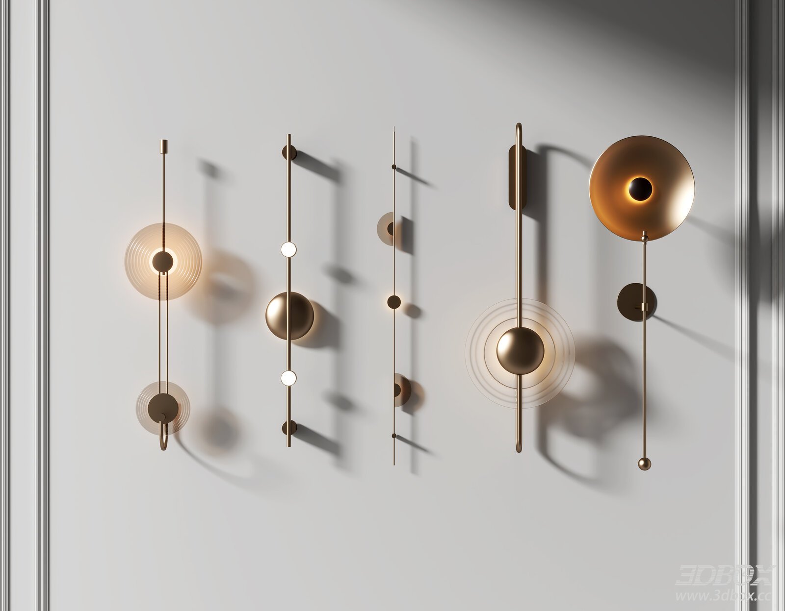 Modern Wall Lamp Glass