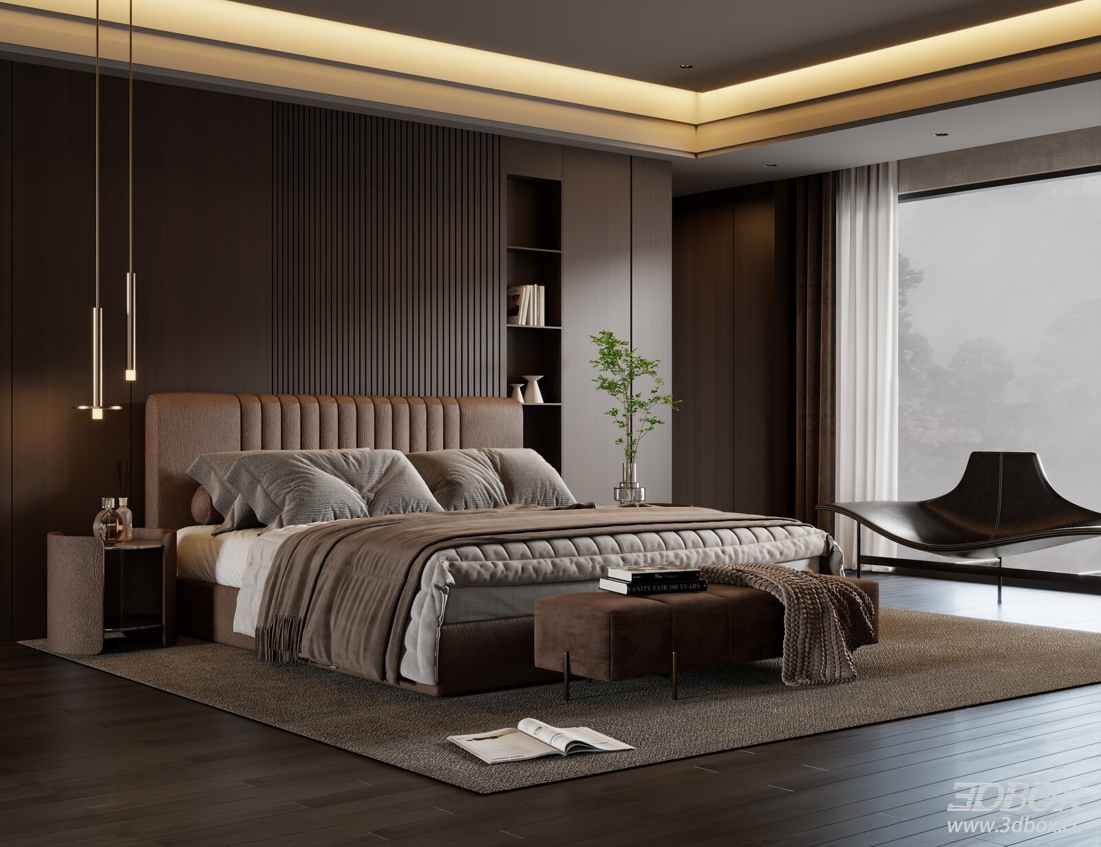 Minotti Modern Italian Bedroom