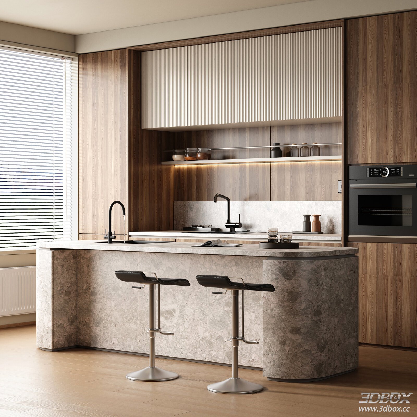Modern Open Kitchen Kitchen Island Cabinet Kitchen Island