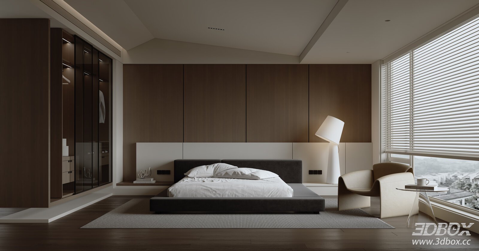 Modern Minimalist Bedroom