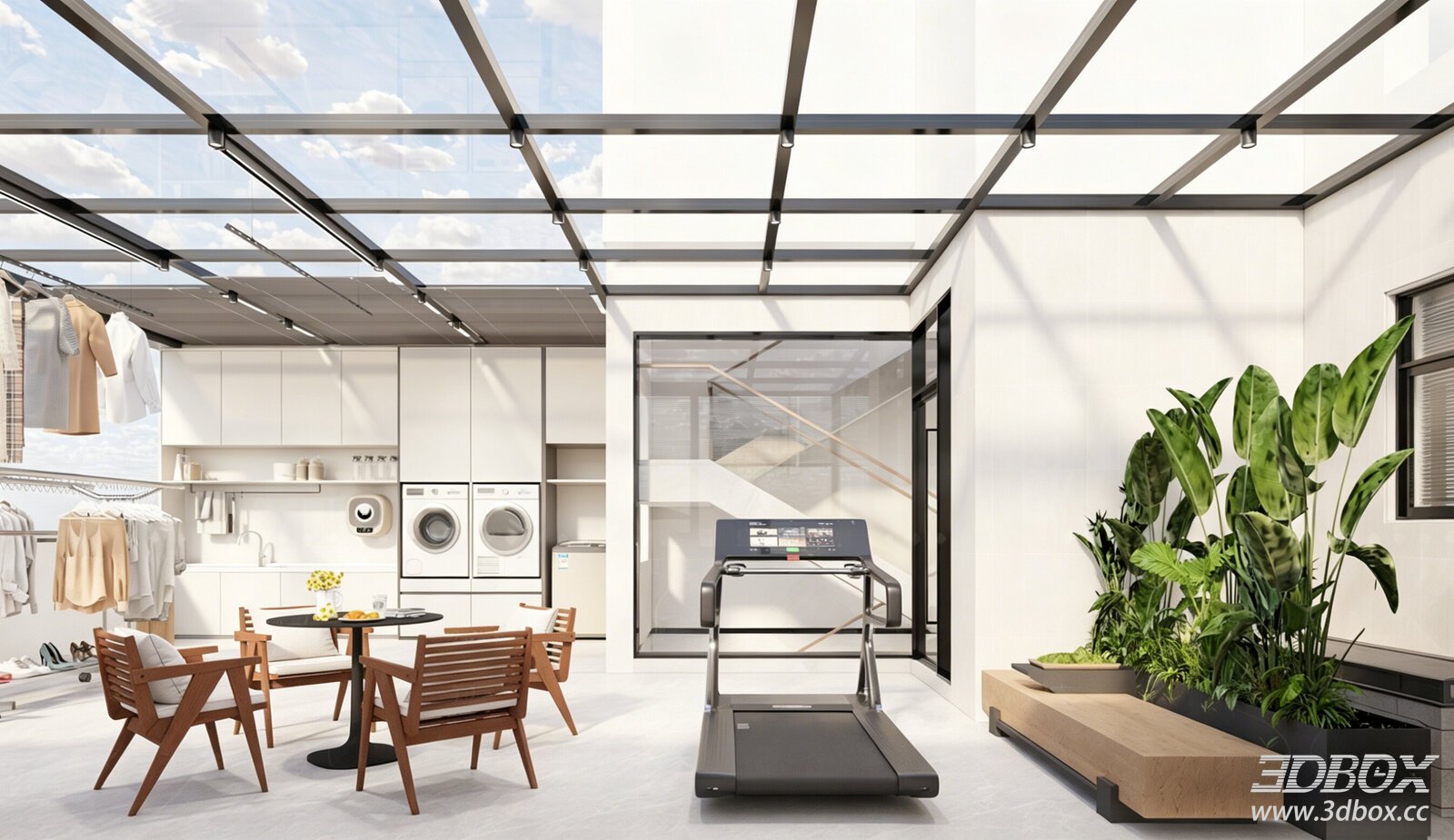 Modern Minimalist Leisure