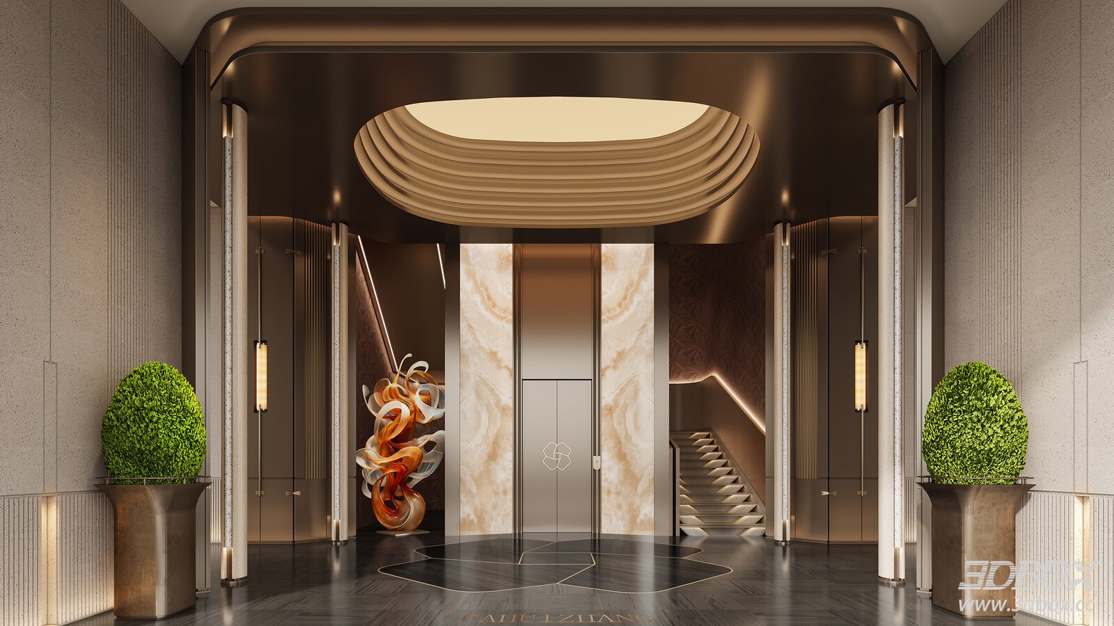 CCD Hotel Italian Italian Staircase