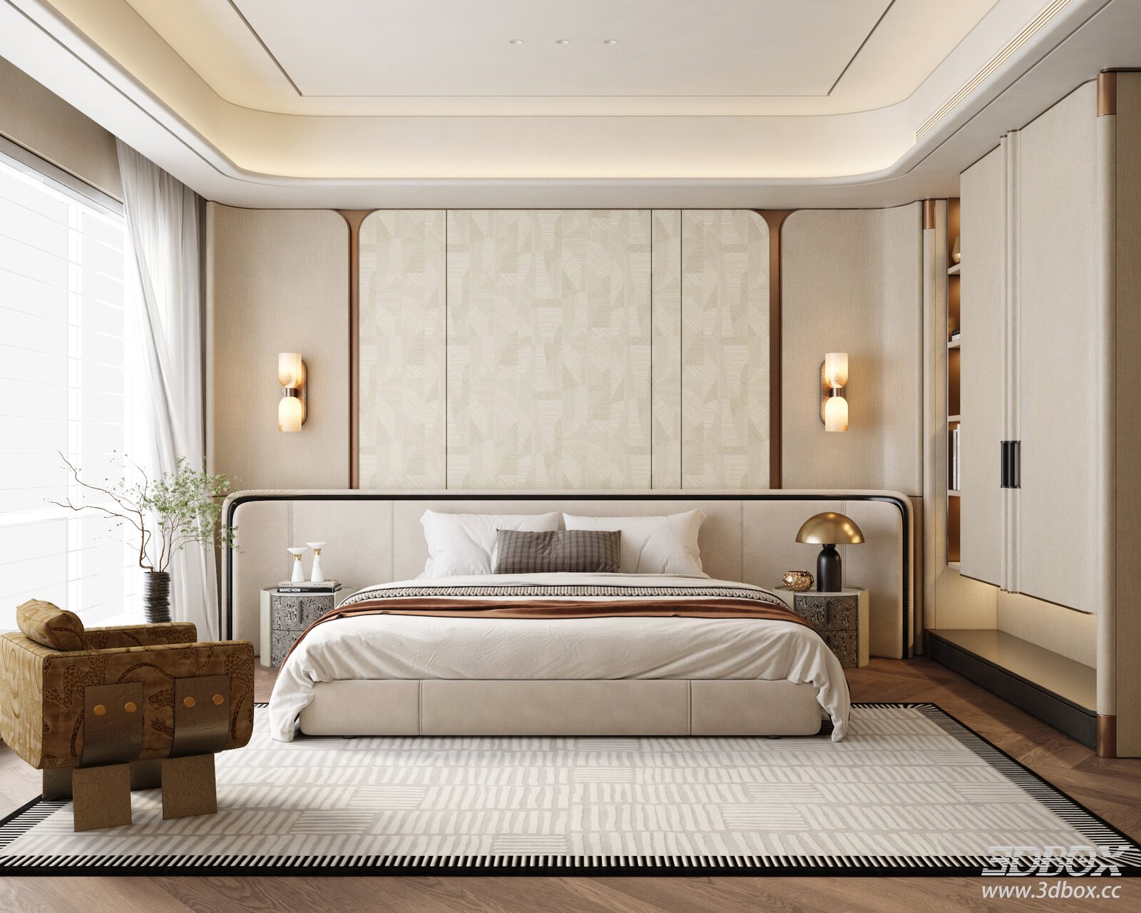 Modern Light Luxury Bedroom Bedroom Bedroom Master Bedroom