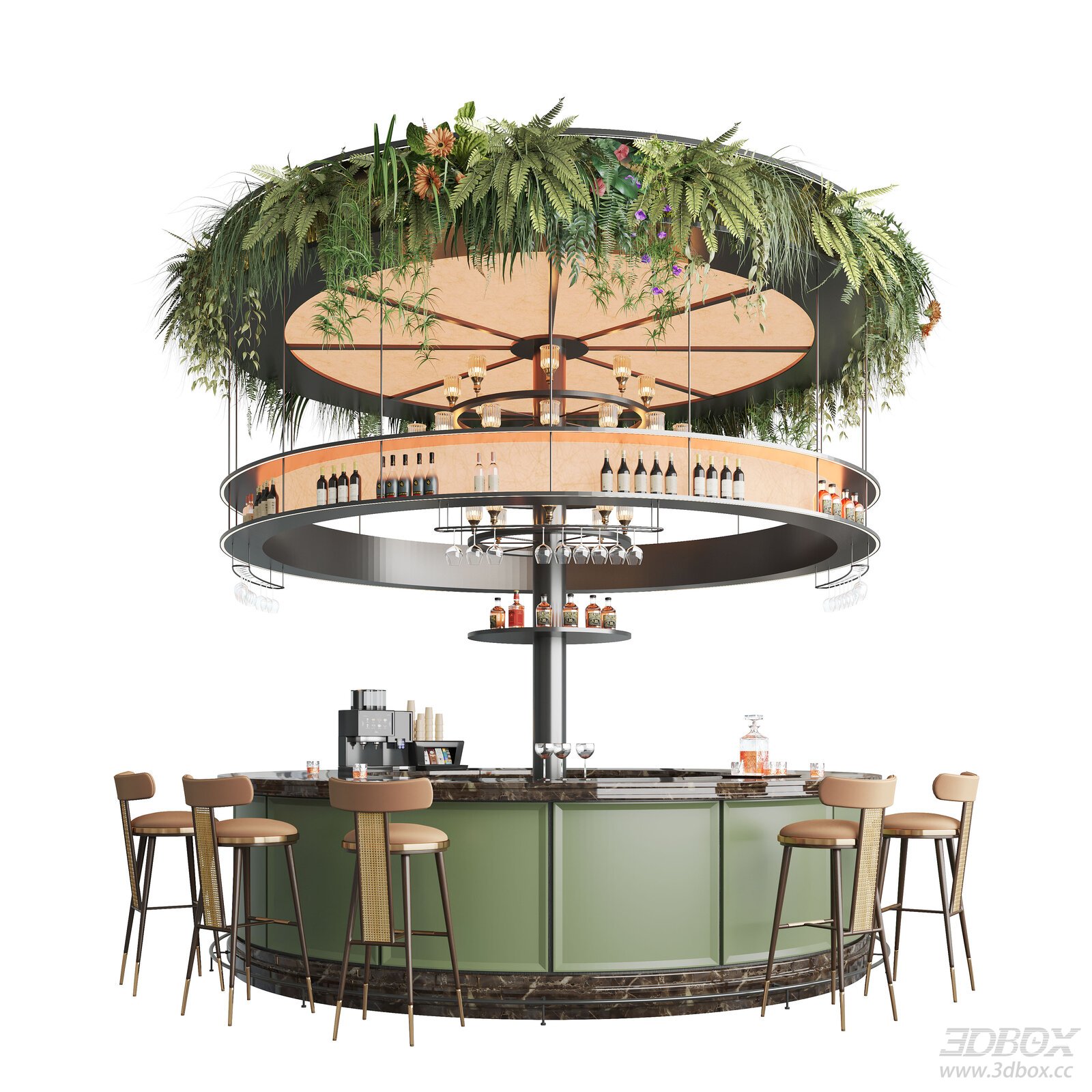 Modern Hotel Bar Counter Bar Counter Bar Counter